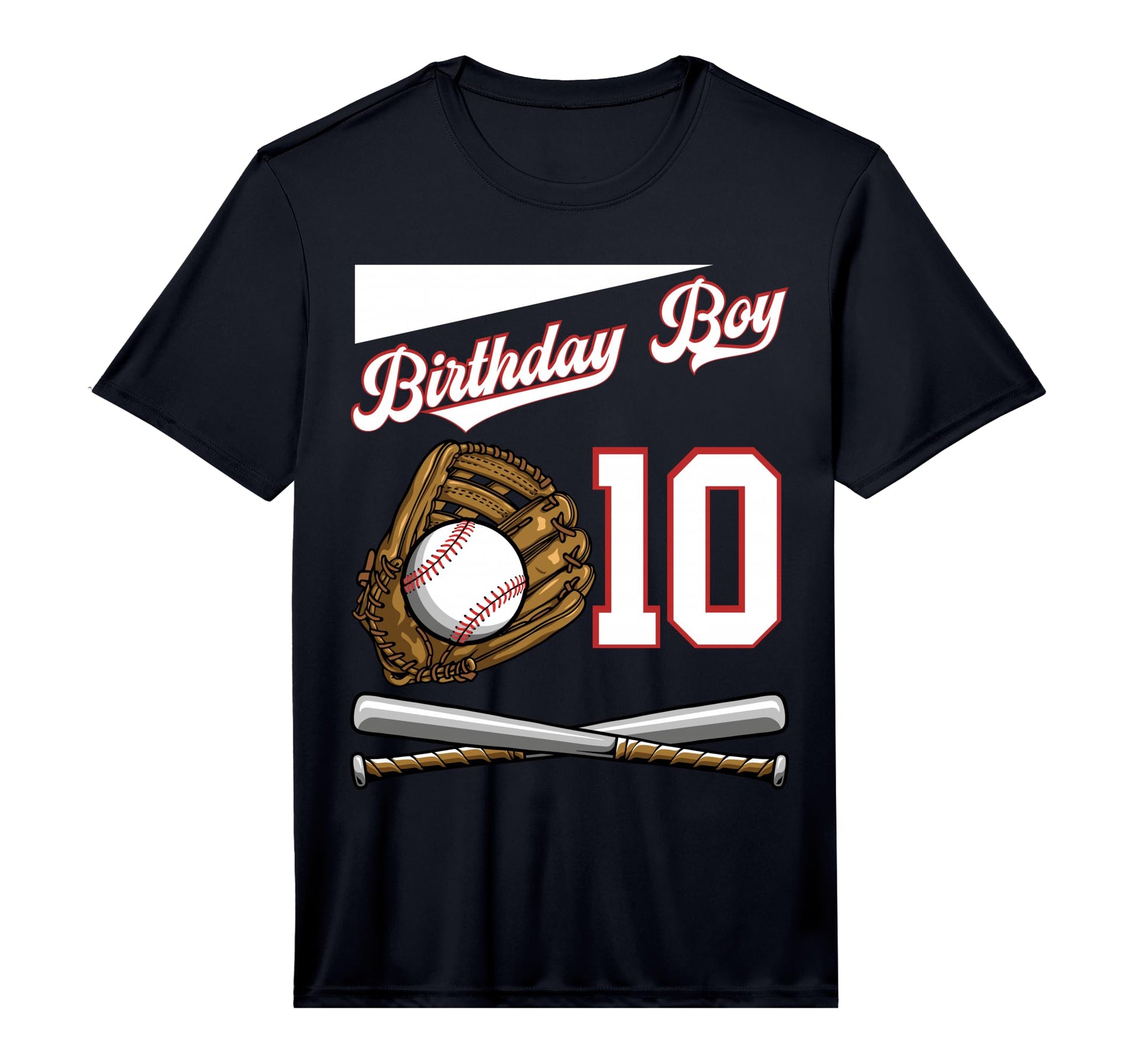 Birthday 10 Party Cake Baseball Field T-Shirt - Streetwear Style Men Women - T-Shirt, Sweatshirt, Hoodie