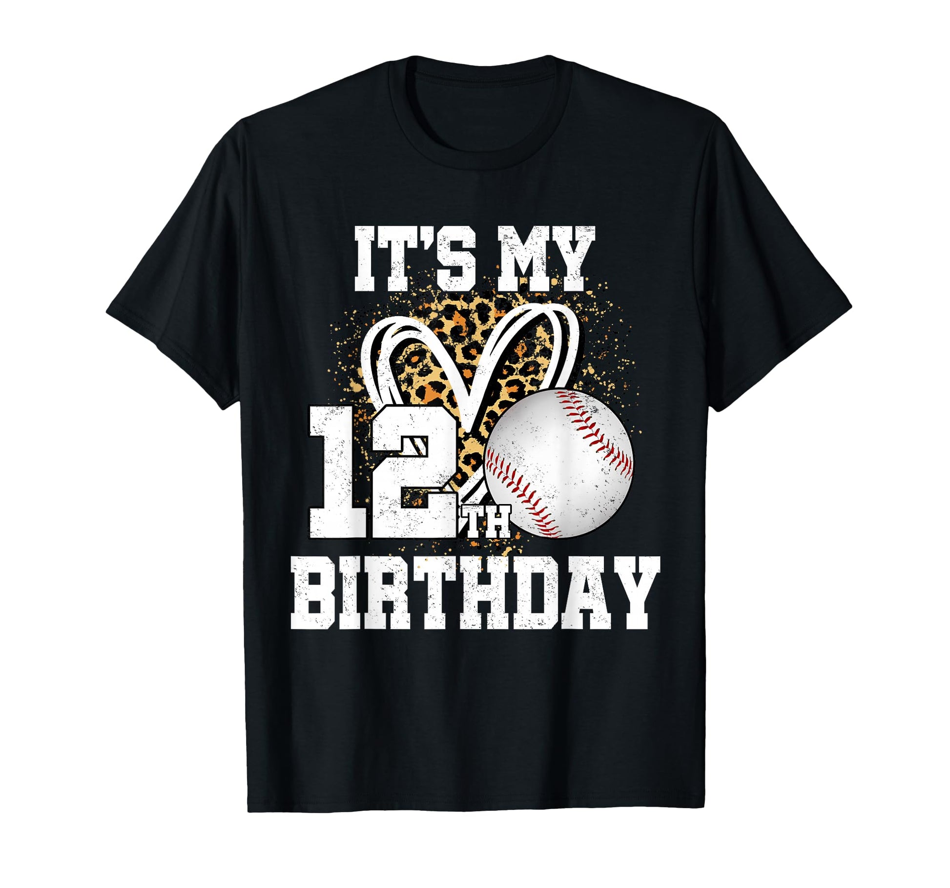 Its My 12Th Birthday Baseball 12 T-Shirt - Casual Everyday Wear for Adults - T-Shirt, Sweatshirt, Hoodie
