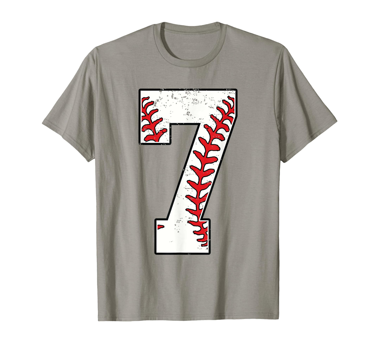 Number 7 Baseball 7 Jersey Number T-Shirt - Streetwear Style for Adults - T-Shirt, Sweatshirt, Hoodie