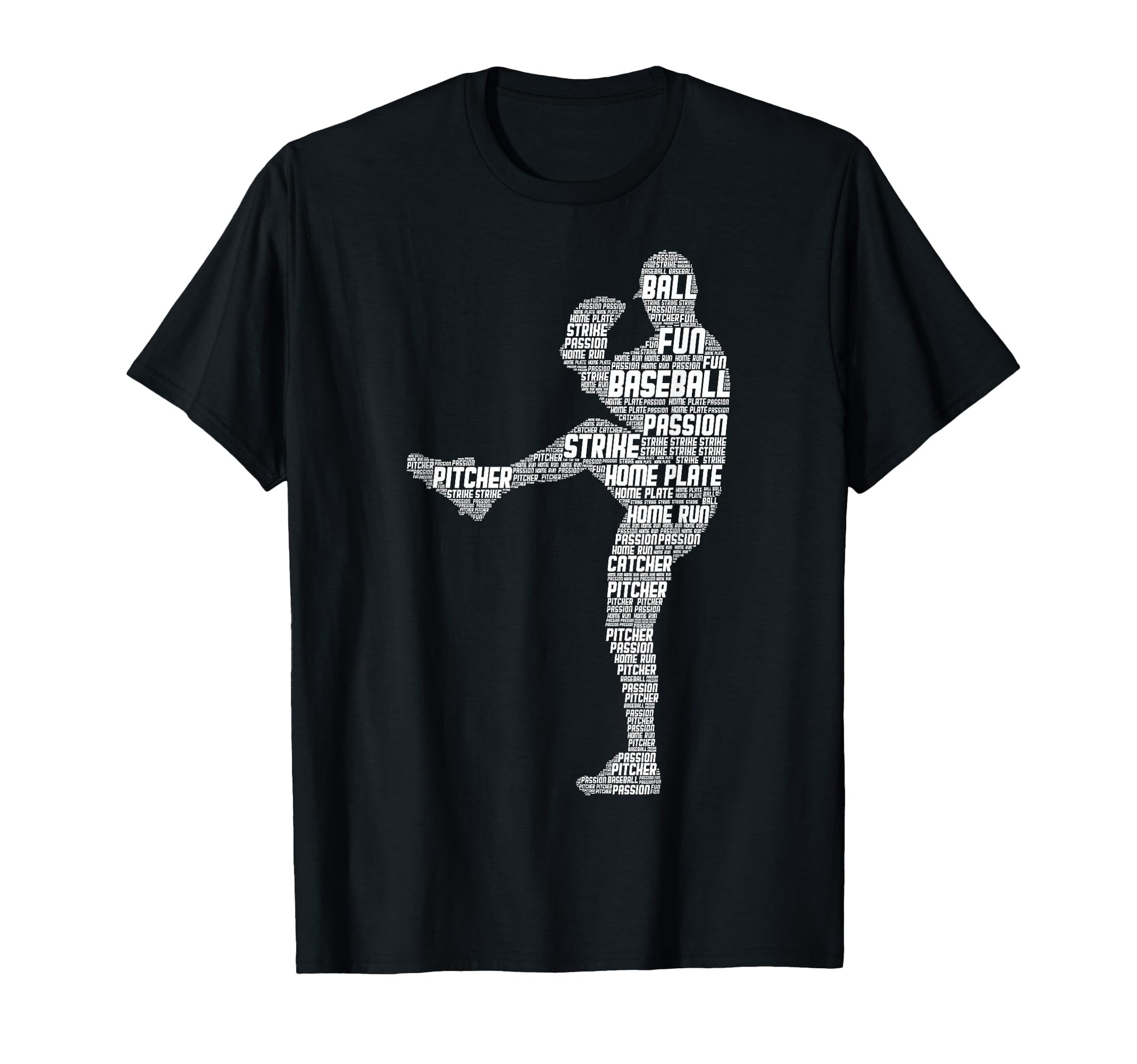 Baseball Pitcher Baseball Player T-Shirt - Unique Graphic for Adults - T-Shirt, Sweatshirt, Hoodie