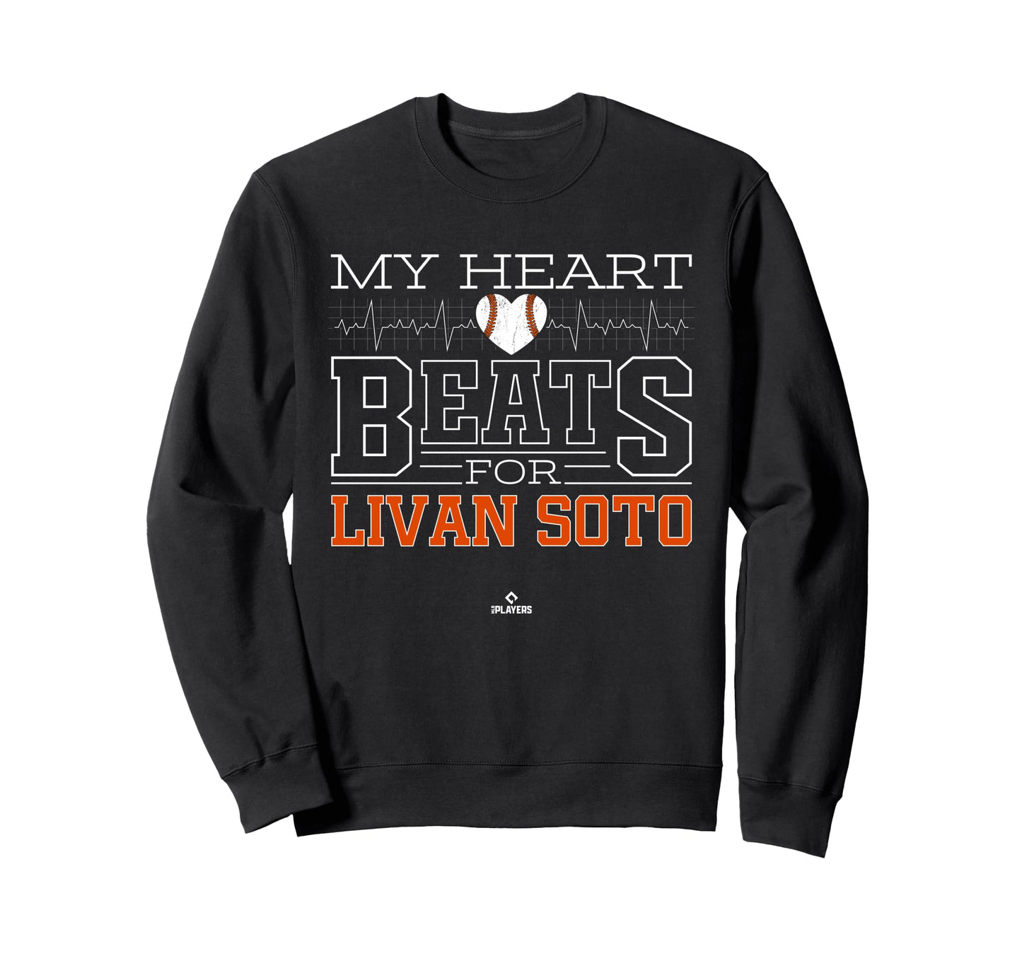 My Heart Beats Livan Soto Prospect Sweatshirt - Trendy Graphic Men Women - T-Shirt, Sweatshirt, Hoodie