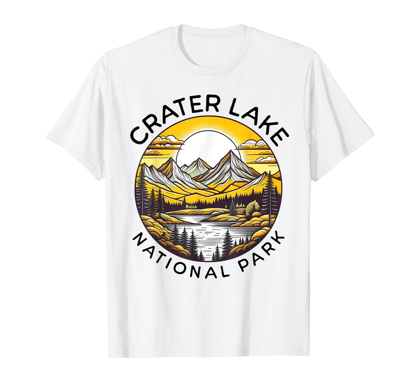 Crater Lake National Park Oregon T-Shirt - Casual Everyday Wear Men Women - T-Shirt, Sweatshirt, Hoodie