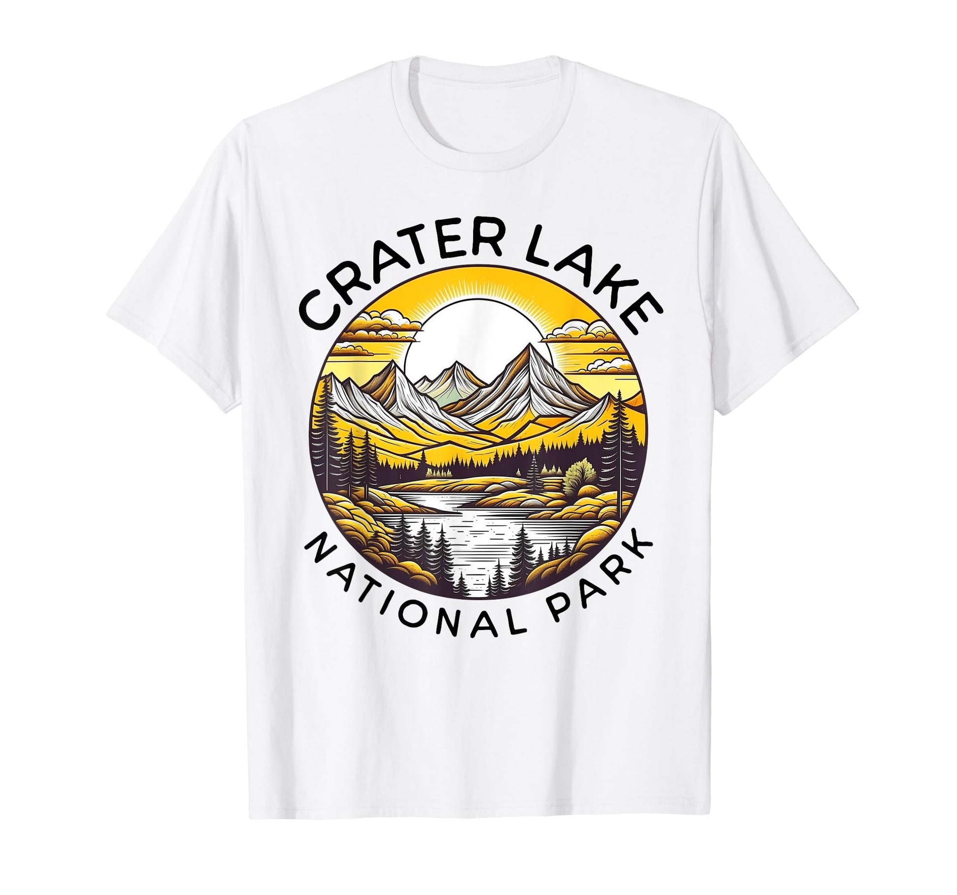 Crater Lake National Park Oregon T-Shirt - Casual Everyday Wear Men Women - T-Shirt, Sweatshirt, Hoodie