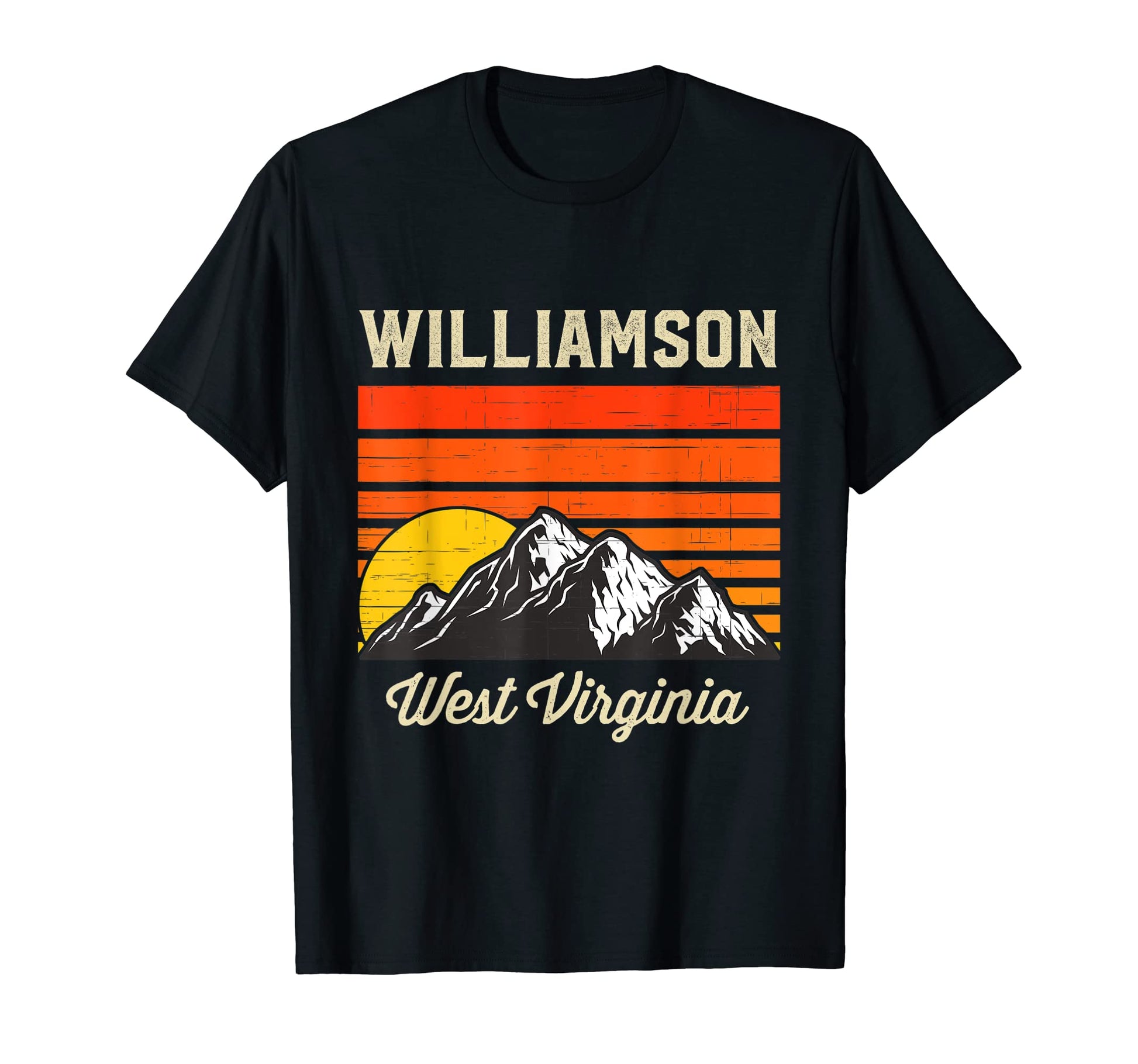 Williamson West Virginia City State Usa T-Shirt - Trendy Graphic for Adults - T-Shirt, Sweatshirt, Hoodie
