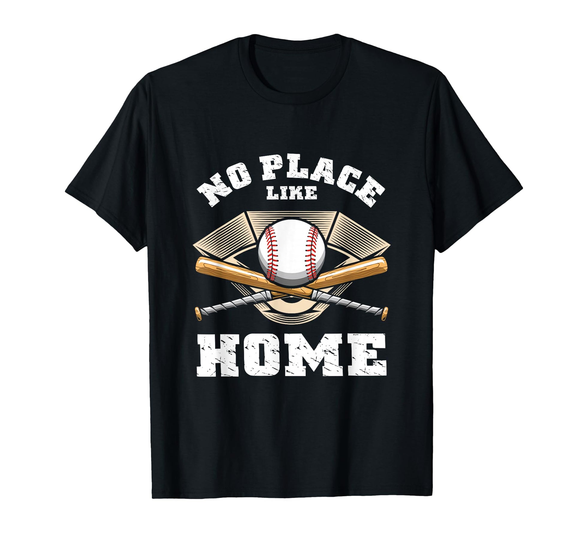 No Place Like Home Pitcher Catcher T-Shirt - Minimalist Print Unisex - T-Shirt, Sweatshirt, Hoodie