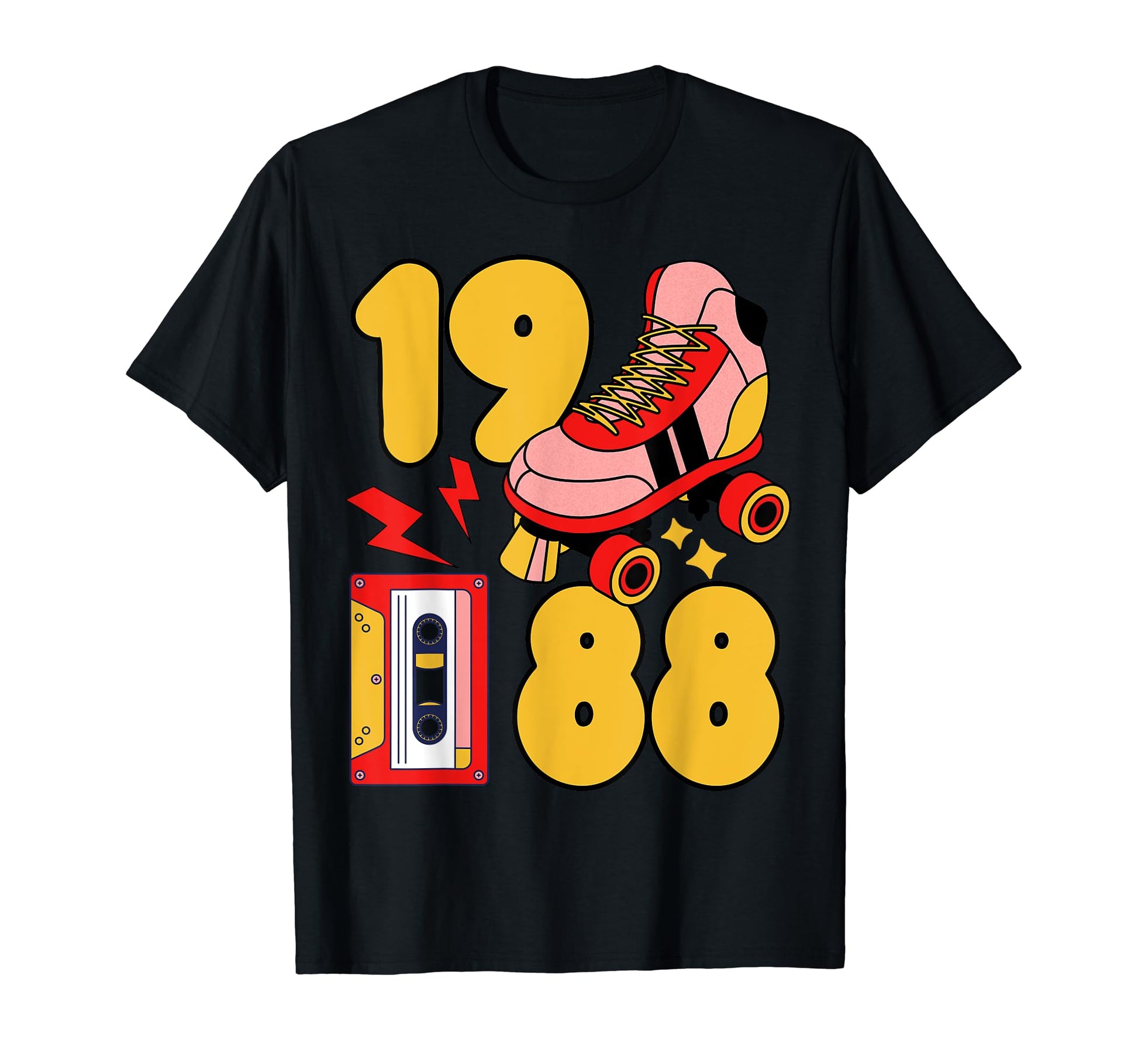 Old School 80S Vibes 1988 Hip Hop T-Shirt - Unique Graphic Men Women - T-Shirt, Sweatshirt, Hoodie