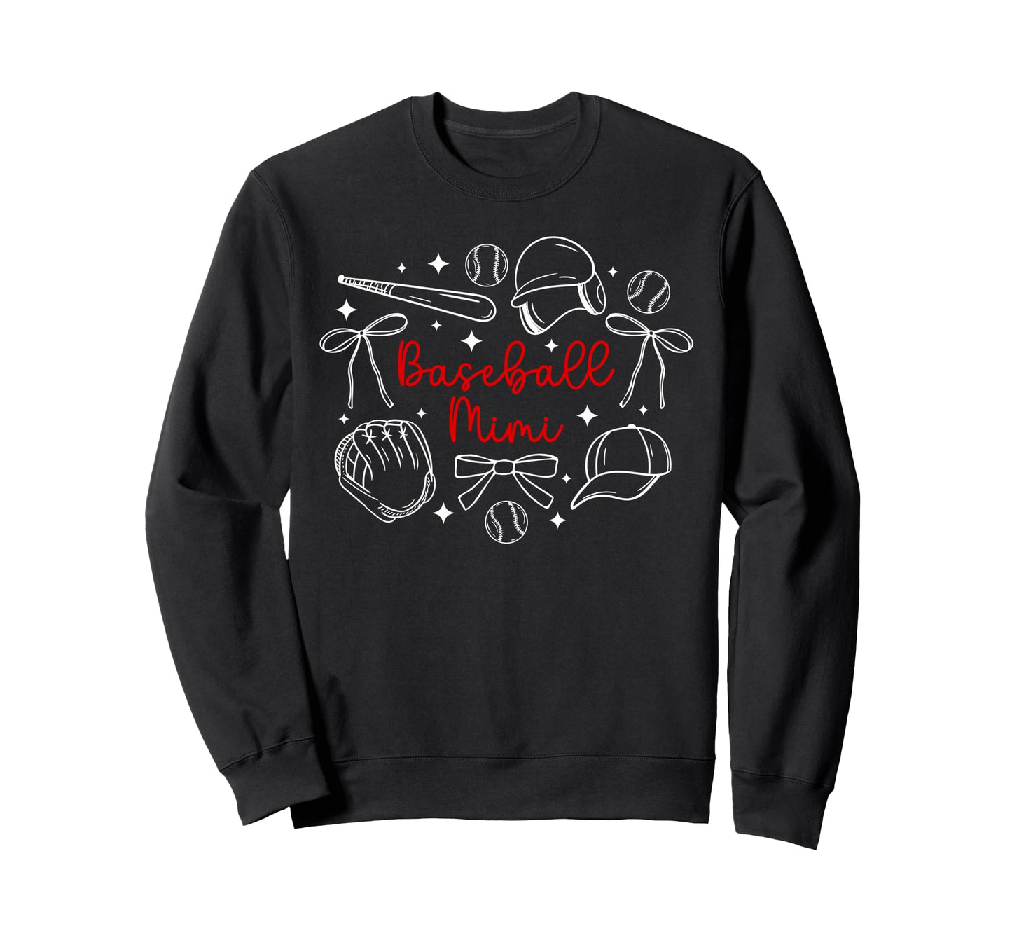 Baseball Mimi Coquette Mimi Sweatshirt - Casual Everyday Wear for Adults - T-Shirt, Sweatshirt, Hoodie