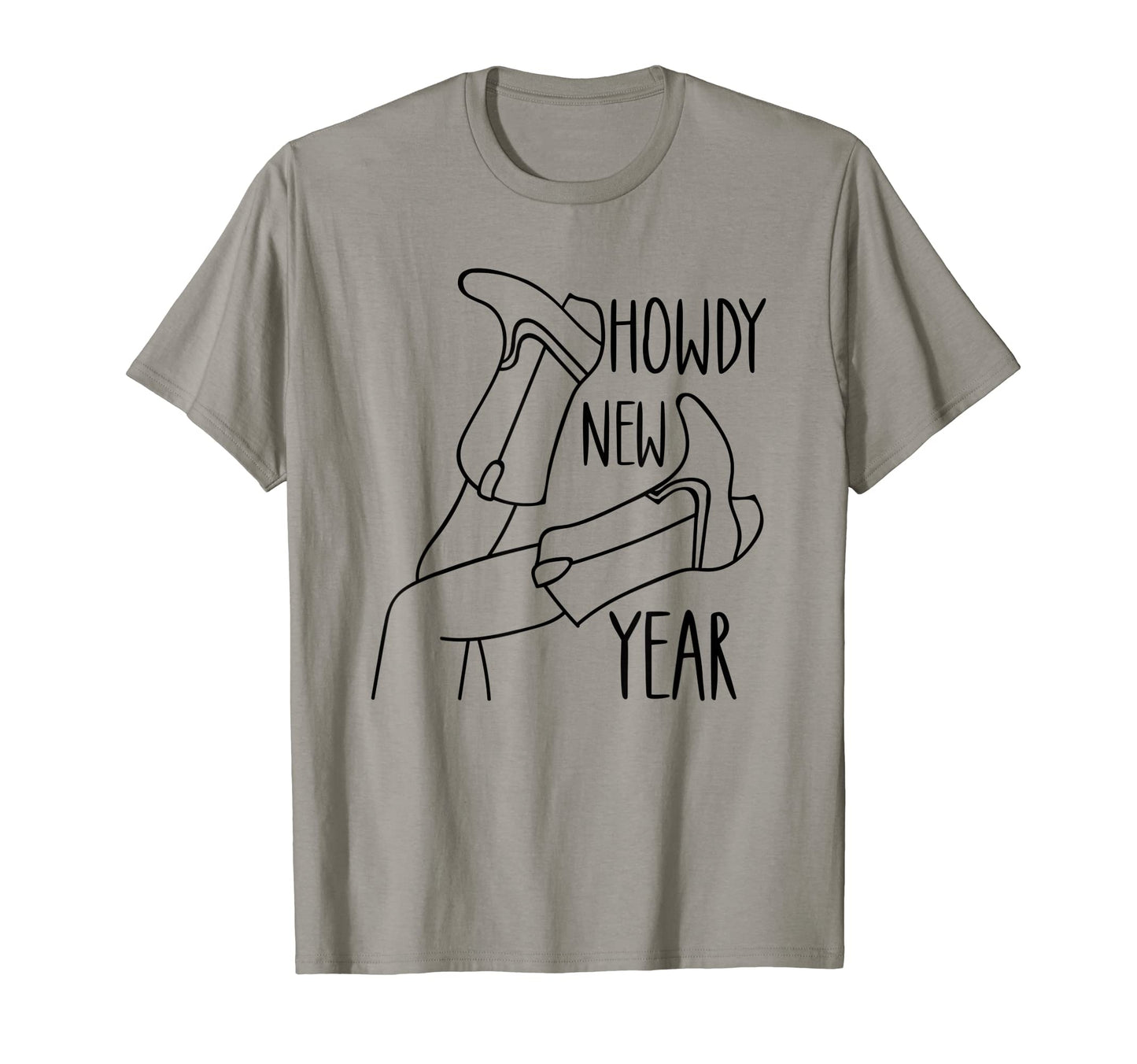 Howdy New Year Western New Years 2023 T-Shirt - Streetwear Style for Adults - T-Shirt, Sweatshirt, Hoodie