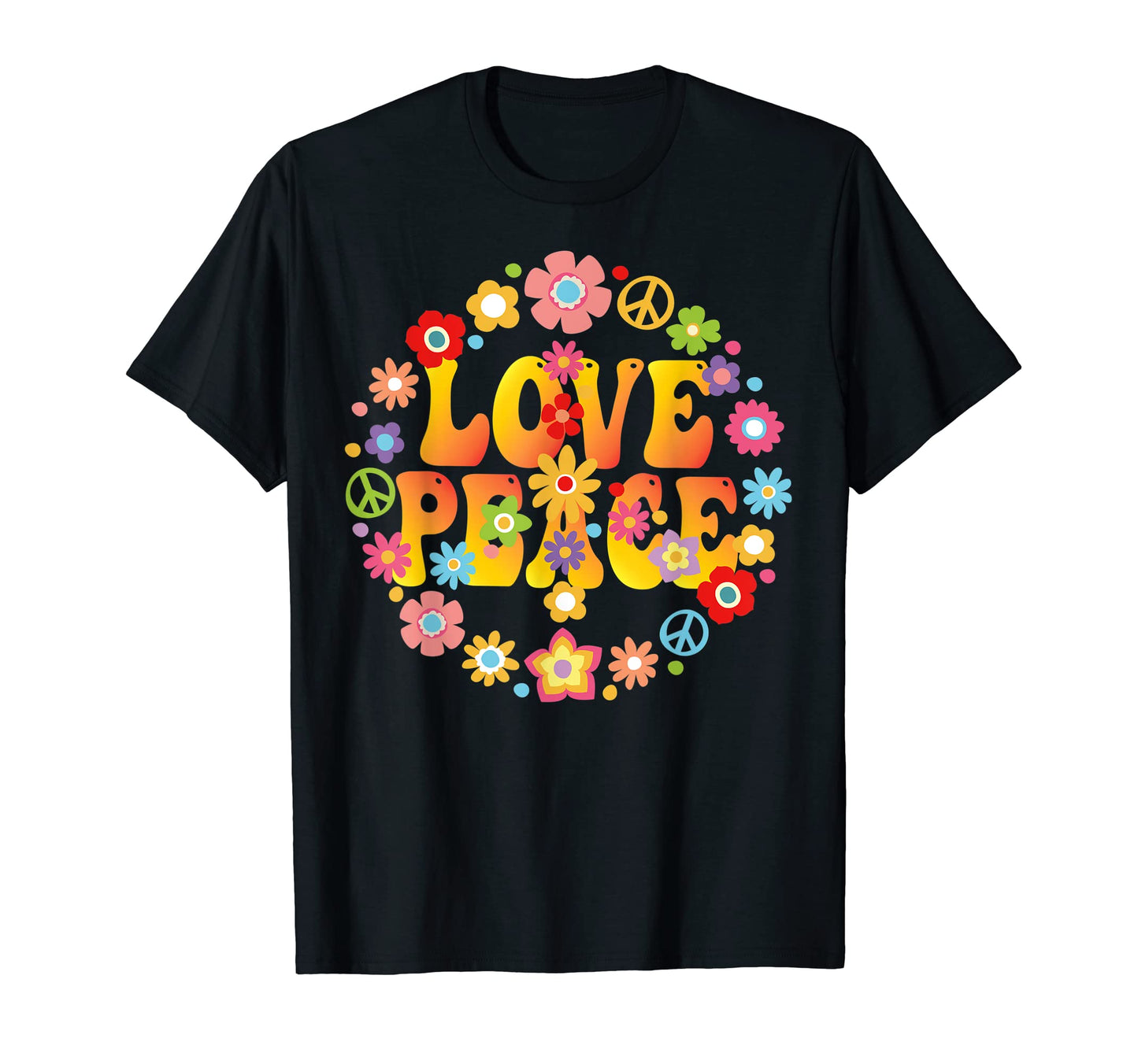 Love Peace Freedom 60S 70S Tie Dye T-Shirt - Streetwear Style Men Women - T-Shirt, Sweatshirt, Hoodie