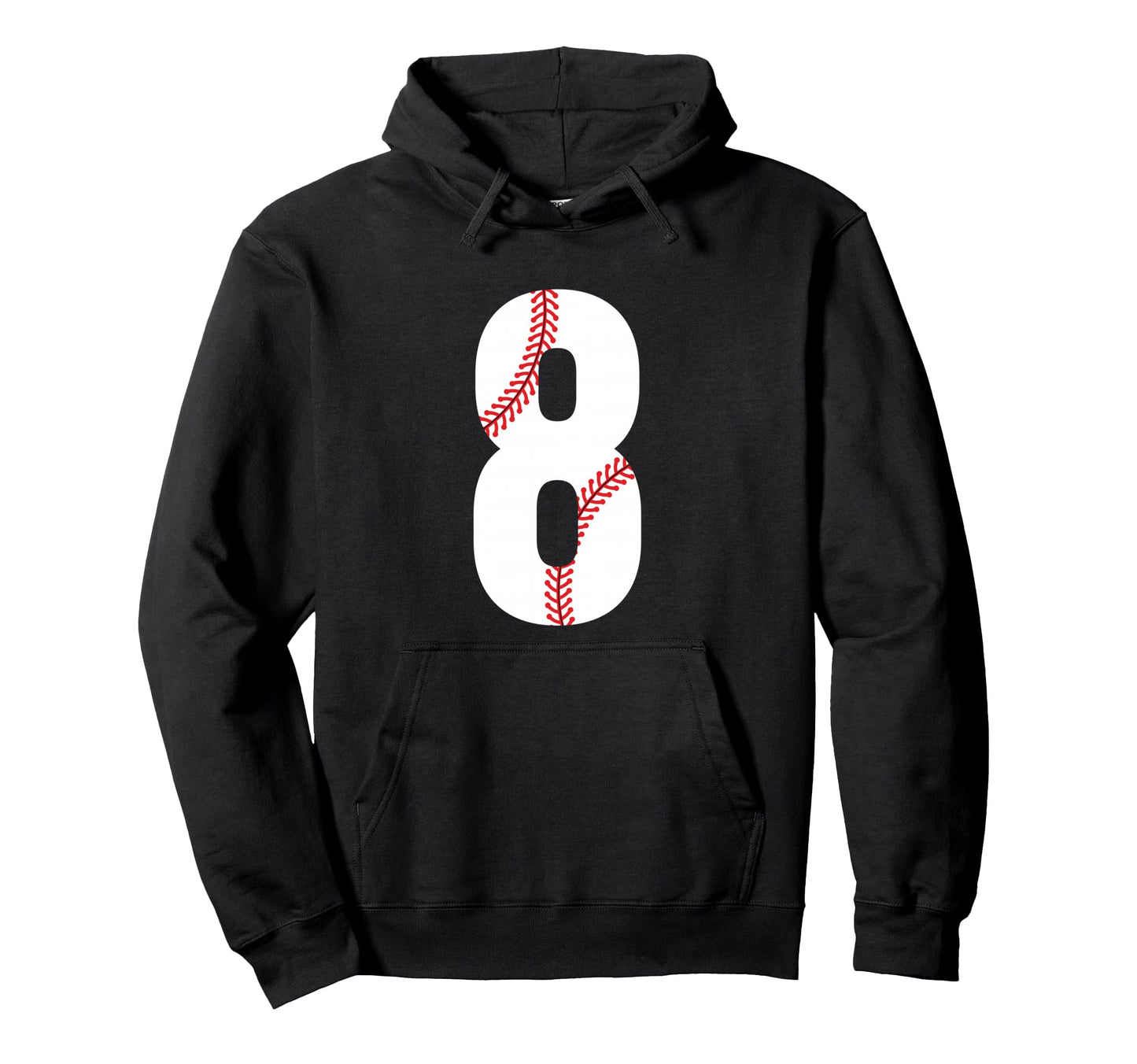 8Th Birthday Baseball 8 Year Old Gift Hoodie - Aesthetic Graphic Unisex - T-Shirt, Sweatshirt, Hoodie