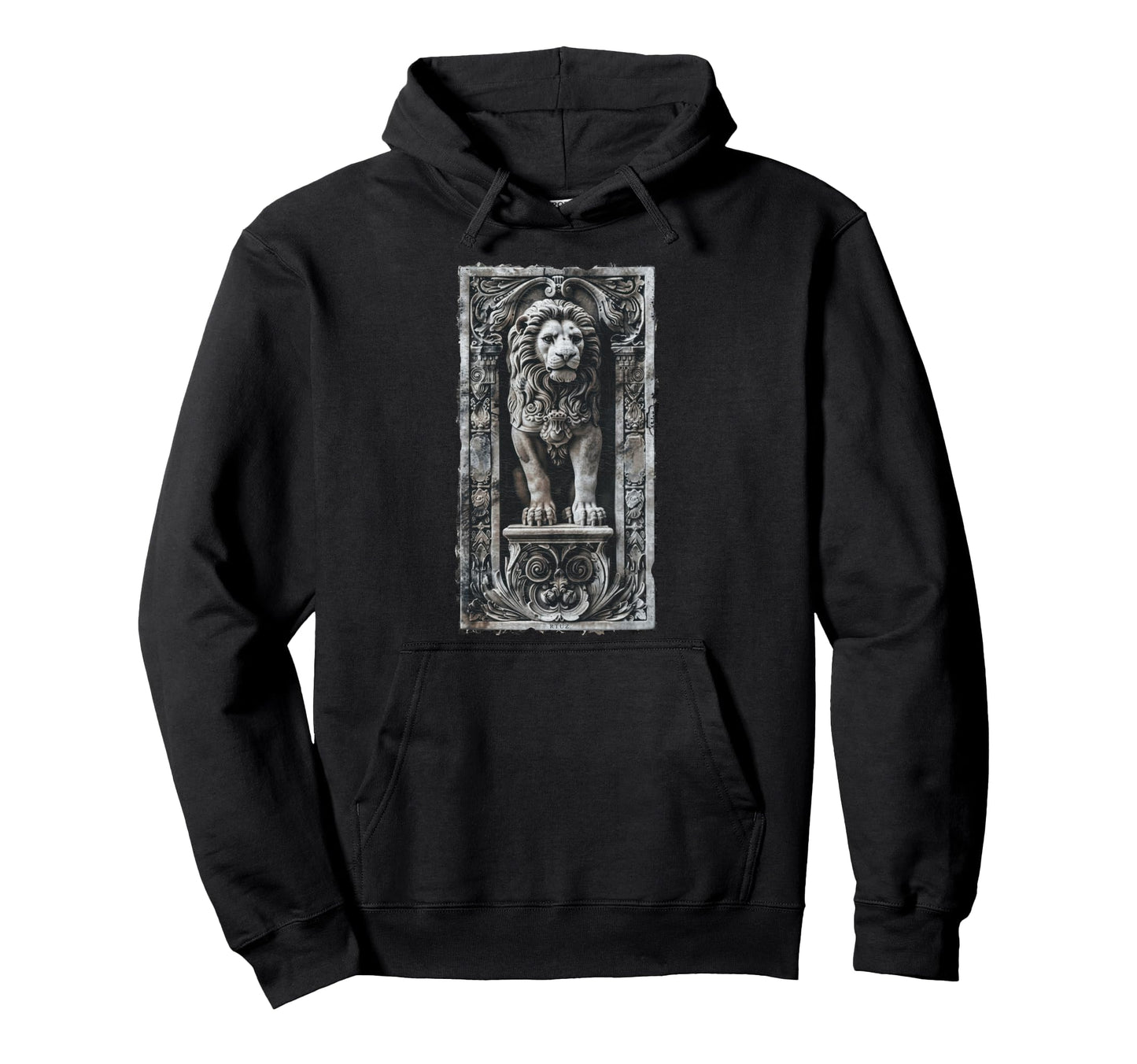 Aesthetic Streetwear Lion Hoodie - Casual Everyday Wear Men Women - T-Shirt, Sweatshirt, Hoodie