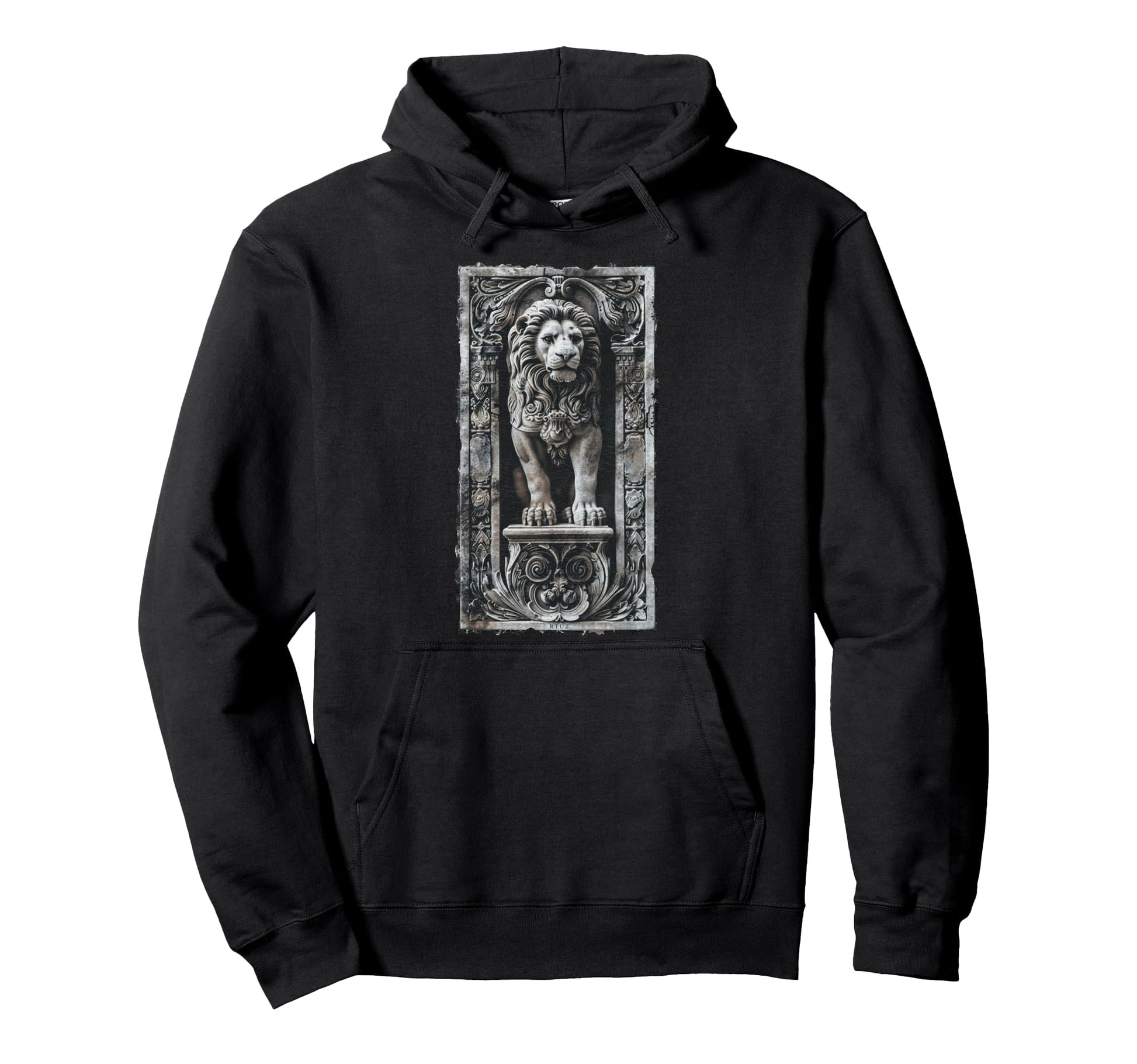 Aesthetic Streetwear Lion Hoodie - Casual Everyday Wear Men Women - T-Shirt, Sweatshirt, Hoodie