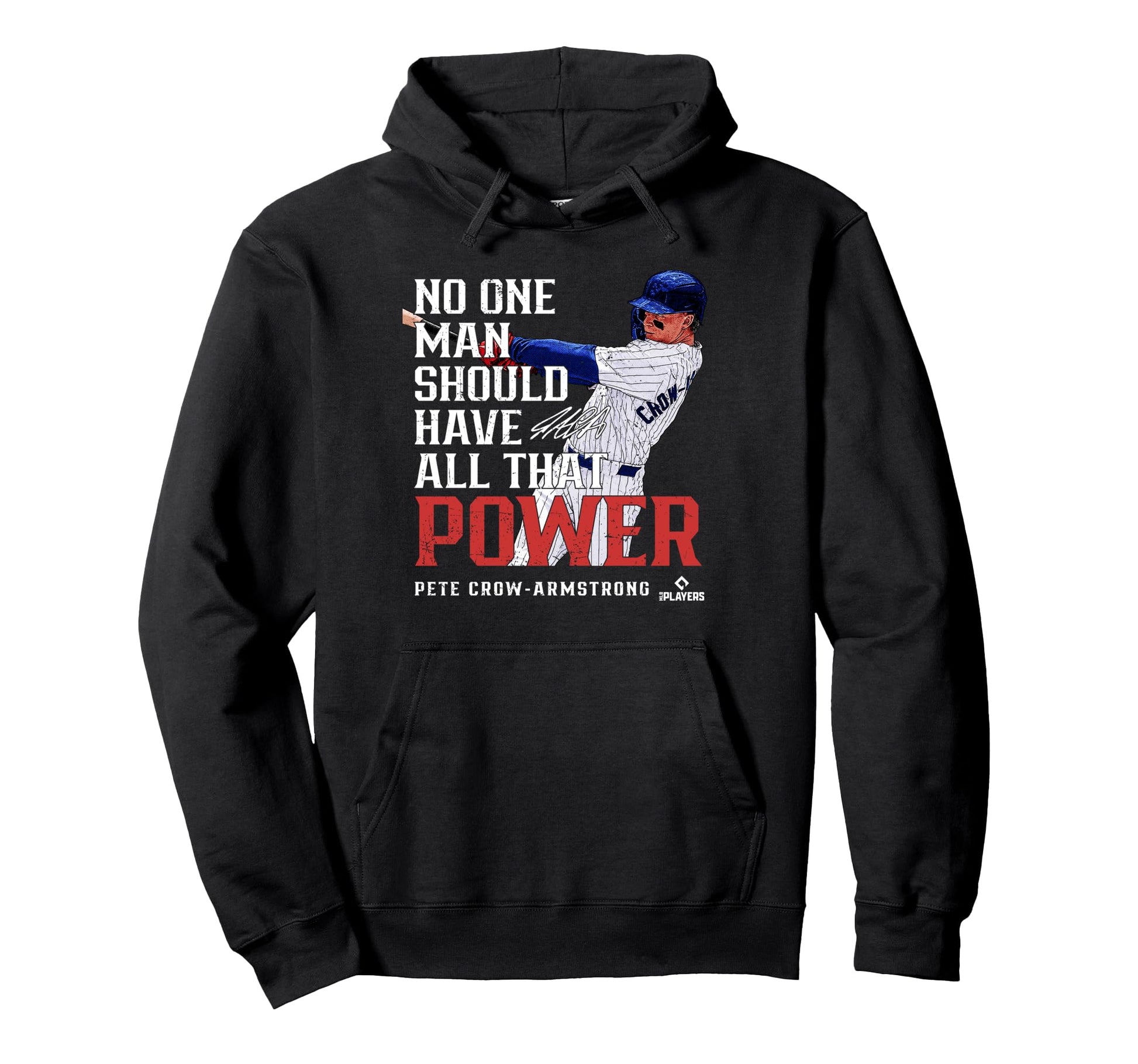 Pete Crow Armstrong Power Chicago Hoodie - Custom Art Print for Adults - T-Shirt, Sweatshirt, Hoodie
