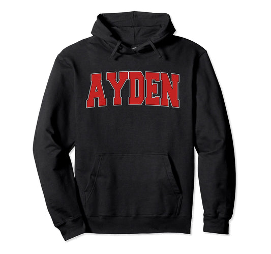 Ayden Nc North Carolina Varsity Usa Sports Hoodie - Custom Art Print Unisex - T-Shirt, Sweatshirt, Hoodie