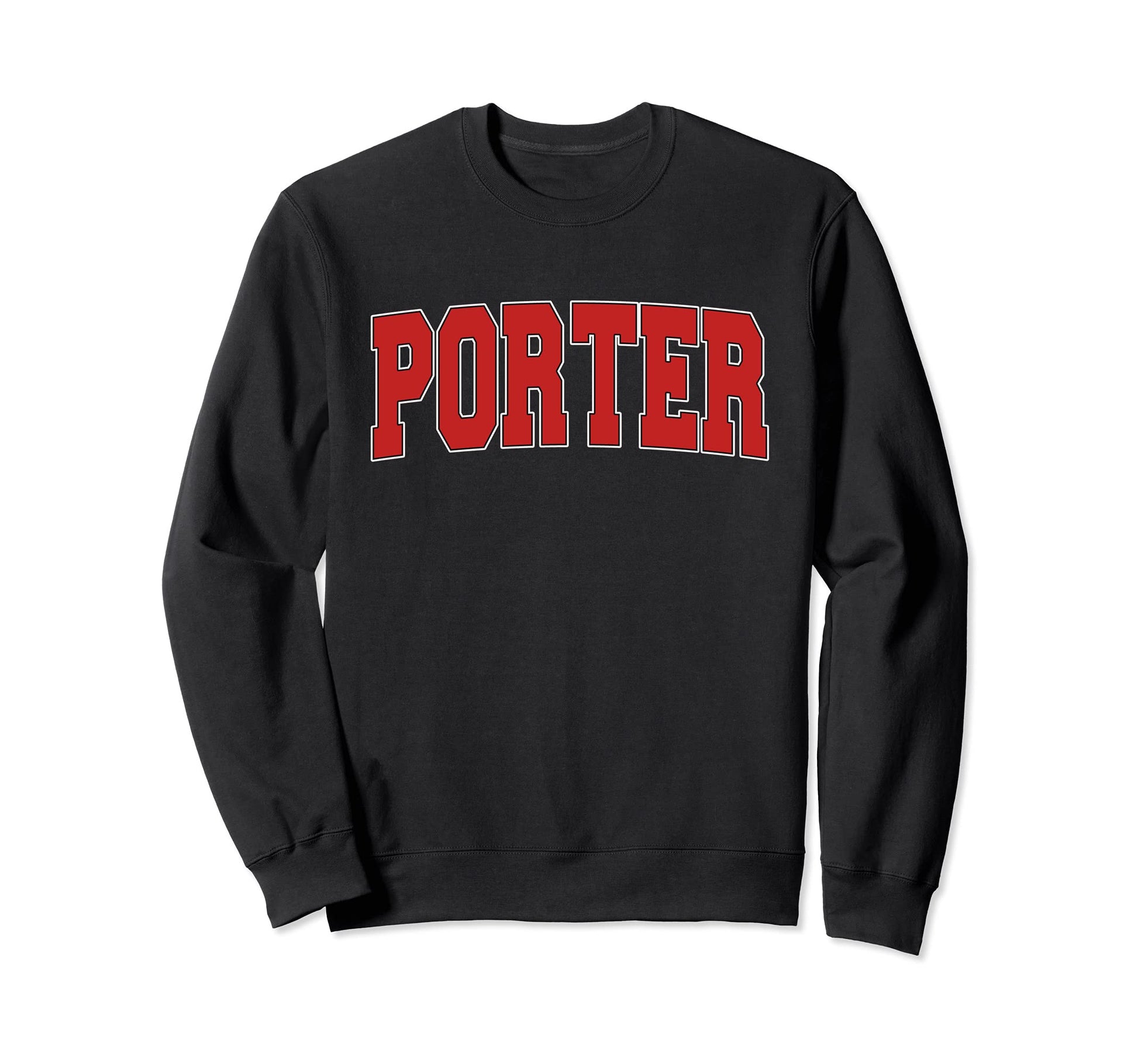 Porter Indiana Varsity Usa Sports Sweatshirt - Aesthetic Graphic Unisex - T-Shirt, Sweatshirt, Hoodie