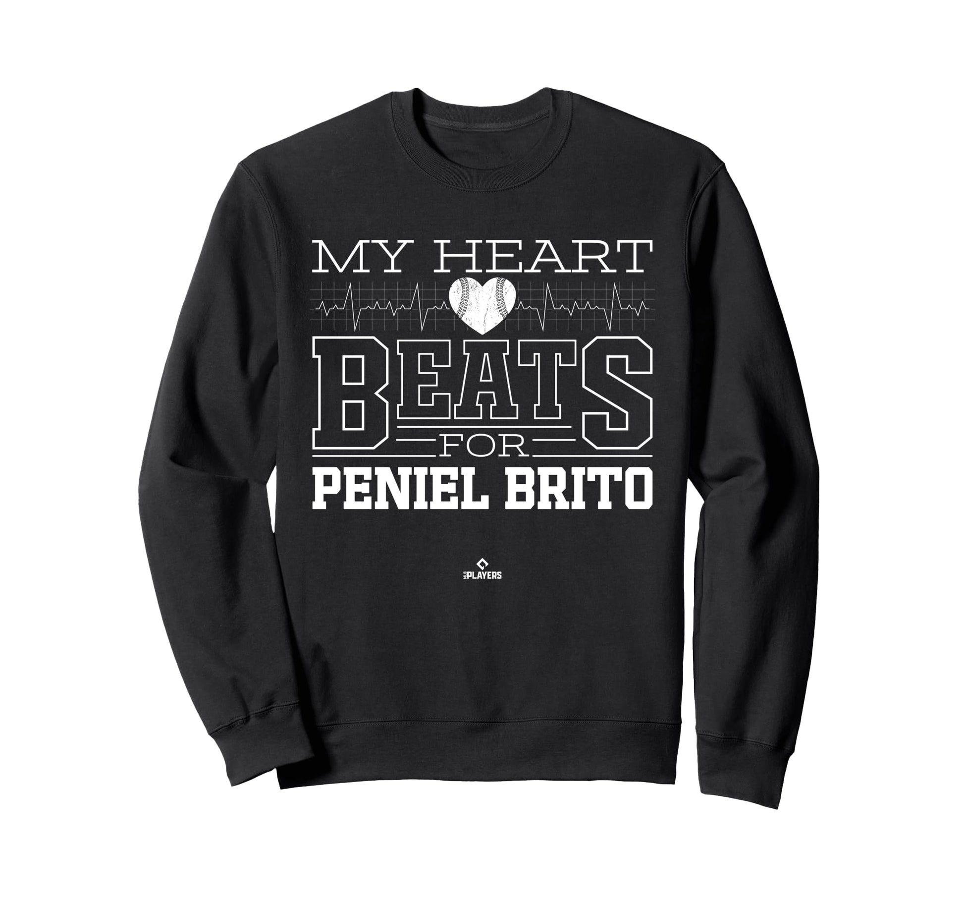My Heart Beats Peniel Brito Prospect Sweatshirt - Trendy Graphic Men Women - T-Shirt, Sweatshirt, Hoodie