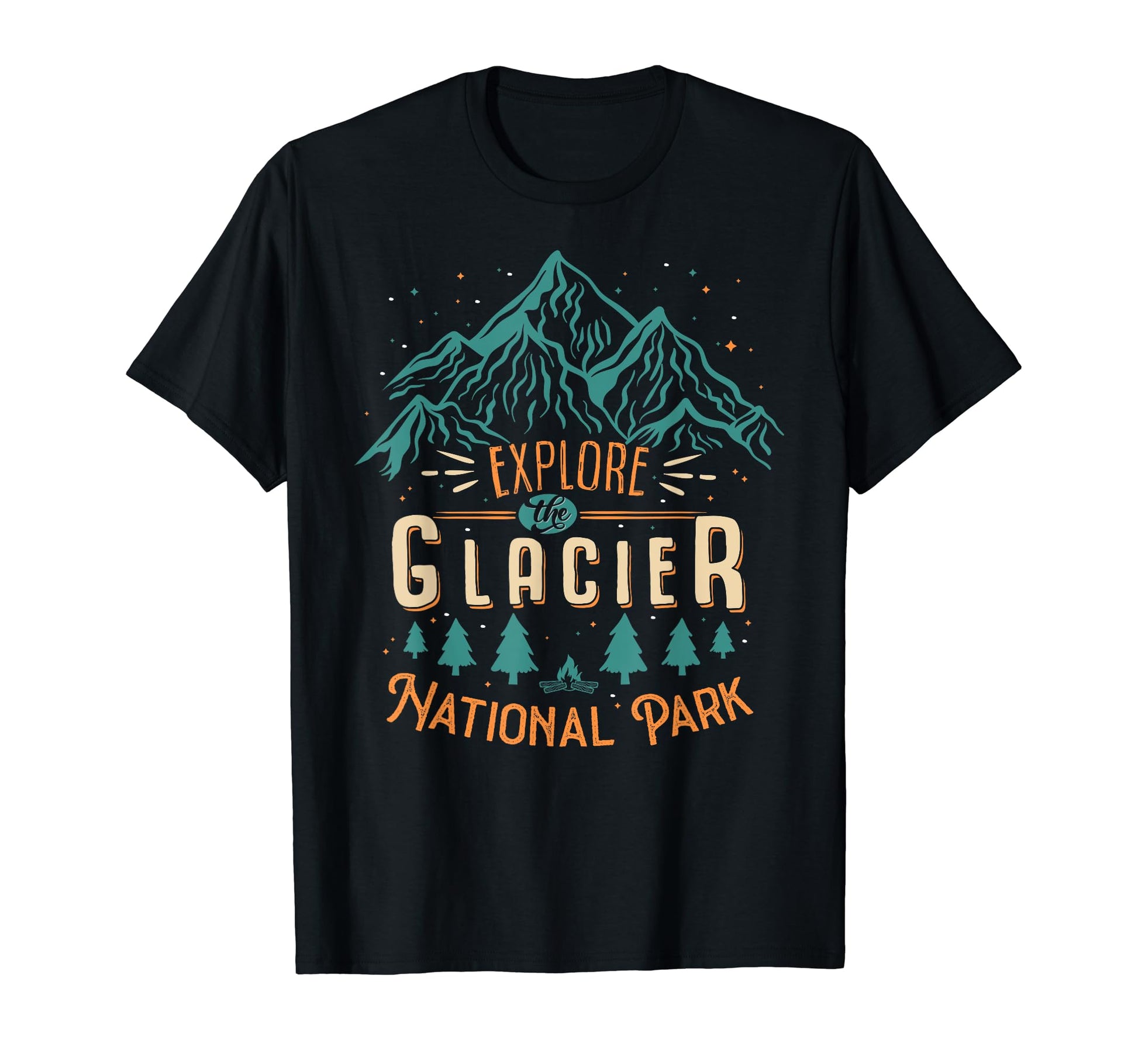 Glacier National Park Us Glacier T-Shirt - Streetwear Style Unisex - T-Shirt, Sweatshirt, Hoodie
