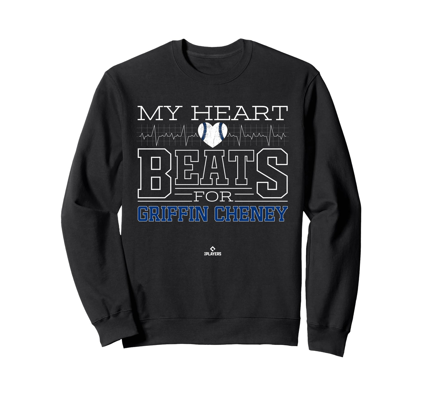 My Heart Beats Griffin Cheney Sweatshirt - Fun Novelty Design Men Women - T-Shirt, Sweatshirt, Hoodie