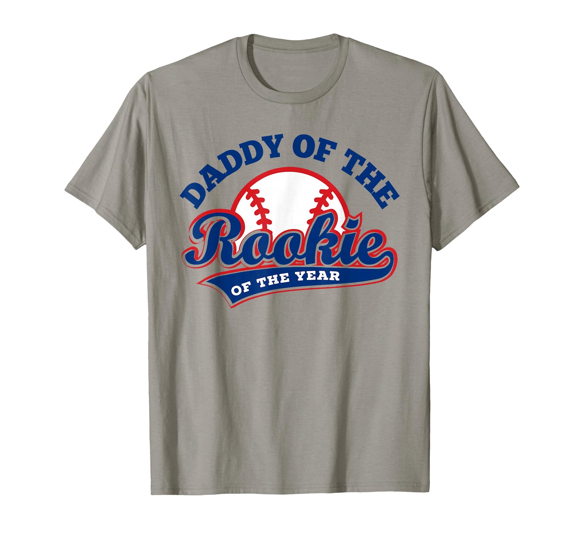 Daddy Rookie Rookie Year Baseball Dad T-Shirt - Trendy Graphic Men Women - T-Shirt, Sweatshirt, Hoodie