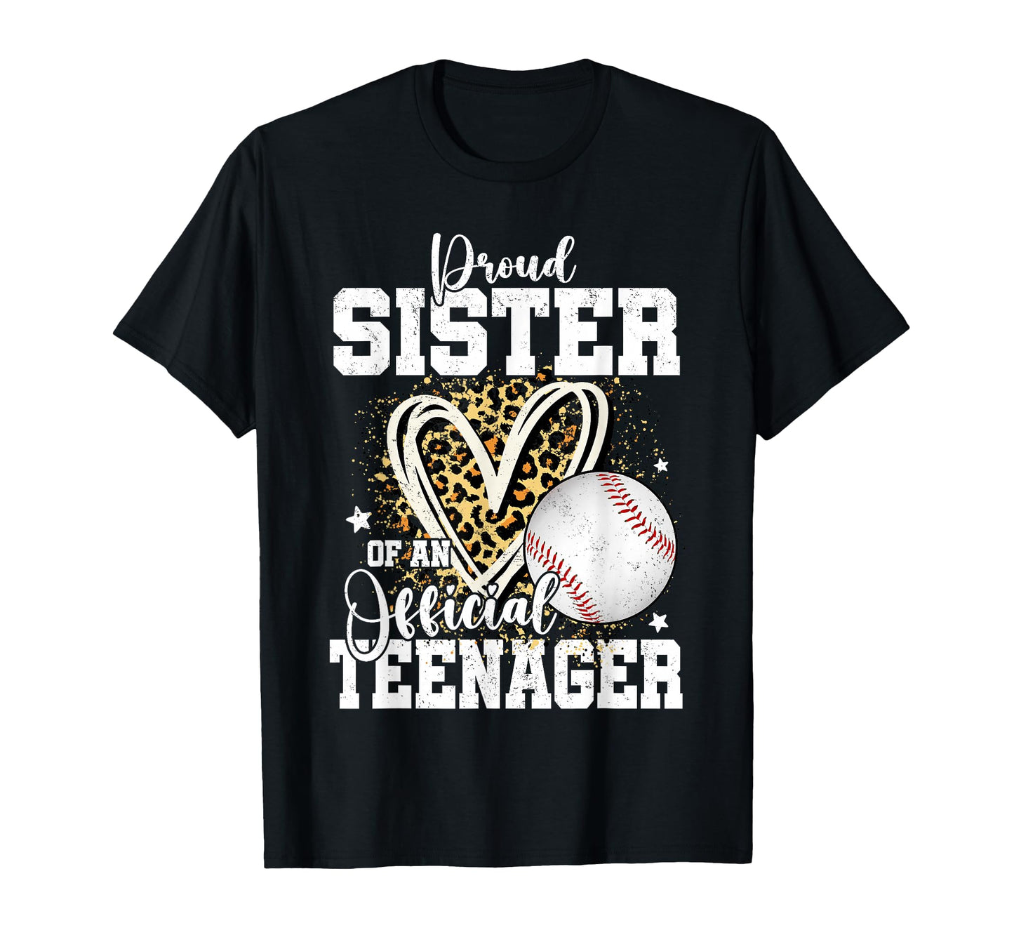Proud Sister Teenager 13Th Birthday T-Shirt - Novelty Apparel Men Women - T-Shirt, Sweatshirt, Hoodie