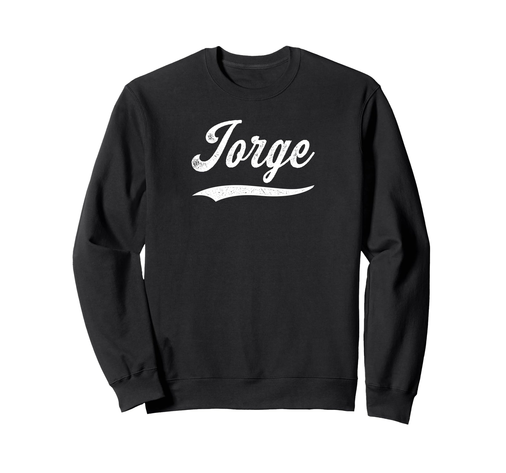 Distressed Script Dyan Jorge Prospect Sweatshirt - Novelty Apparel Unisex - T-Shirt, Sweatshirt, Hoodie