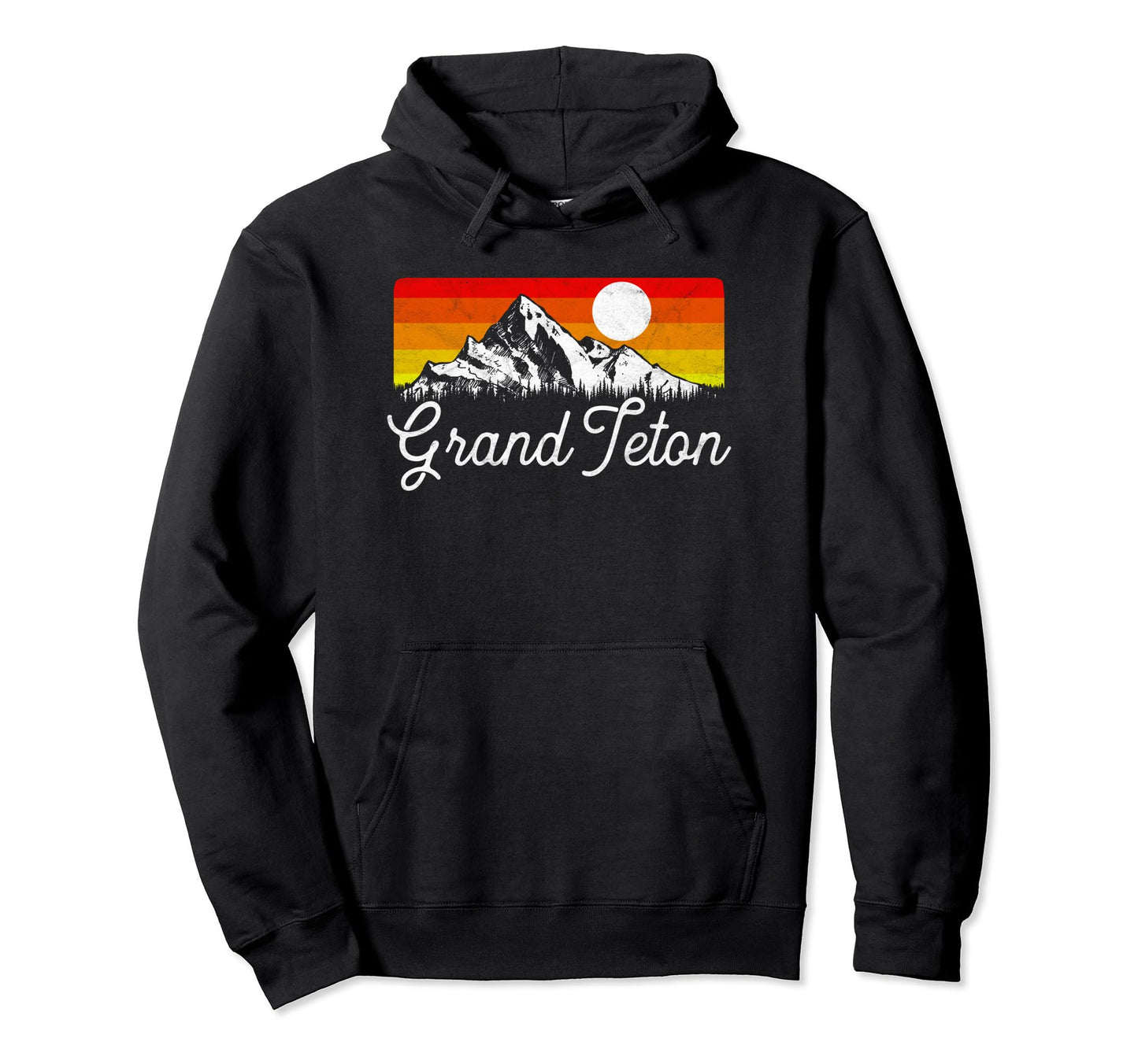 Grand Teton National Park Mountains Hoodie - Unique Graphic for Adults - T-Shirt, Sweatshirt, Hoodie