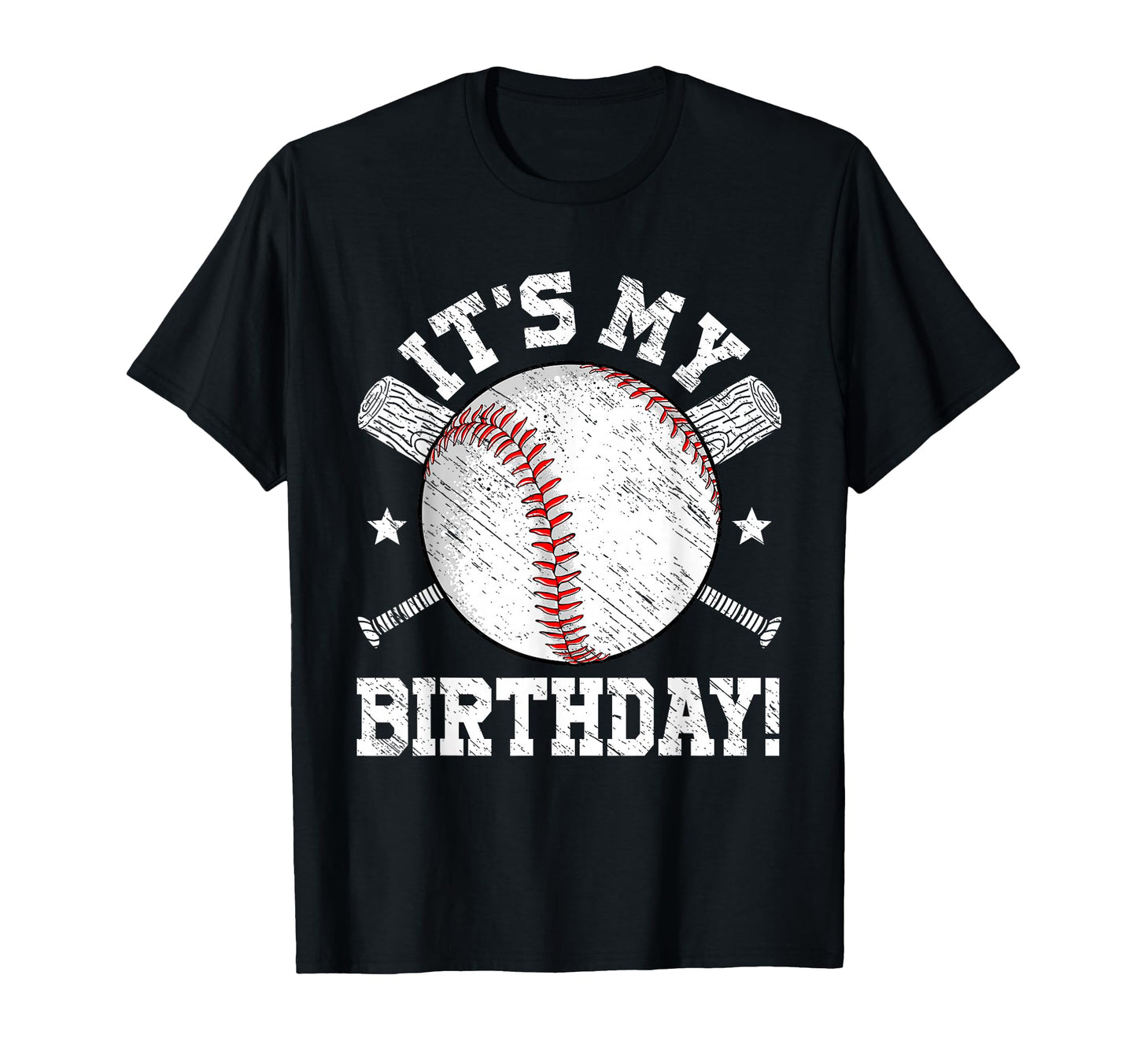 Its My Funny Birthday Baseball Lovers T-Shirt - Graphic Print for Adults - T-Shirt, Sweatshirt, Hoodie