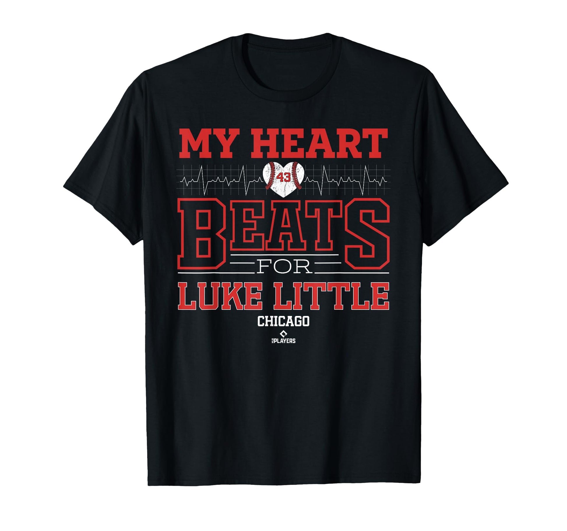 My Heart Beats Luke Little Chicago T-Shirt - Streetwear Style Unisex - T-Shirt, Sweatshirt, Hoodie