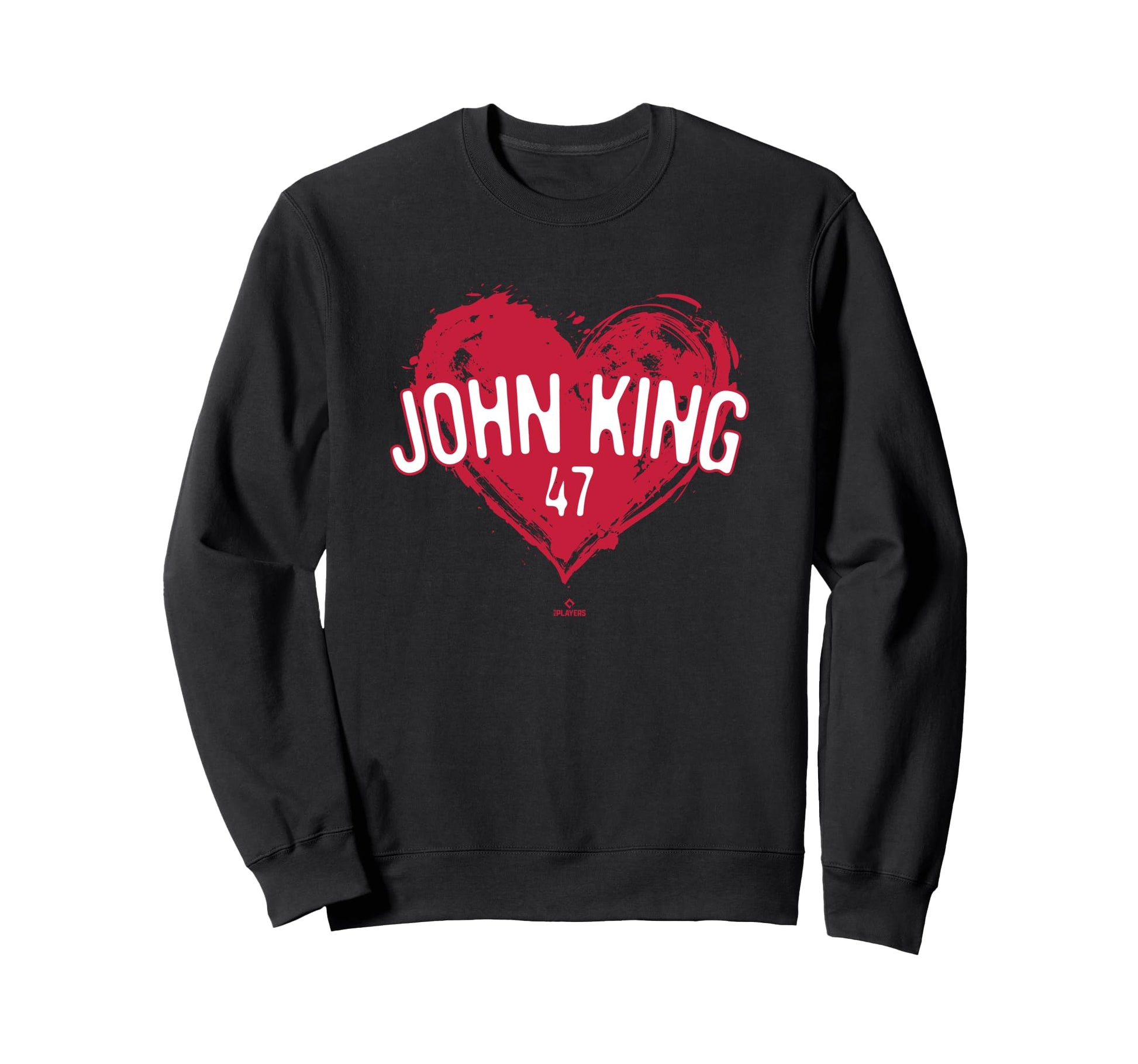 Distressed Heart John King St Louis Sweatshirt - Trendy Graphic for Adults - T-Shirt, Sweatshirt, Hoodie