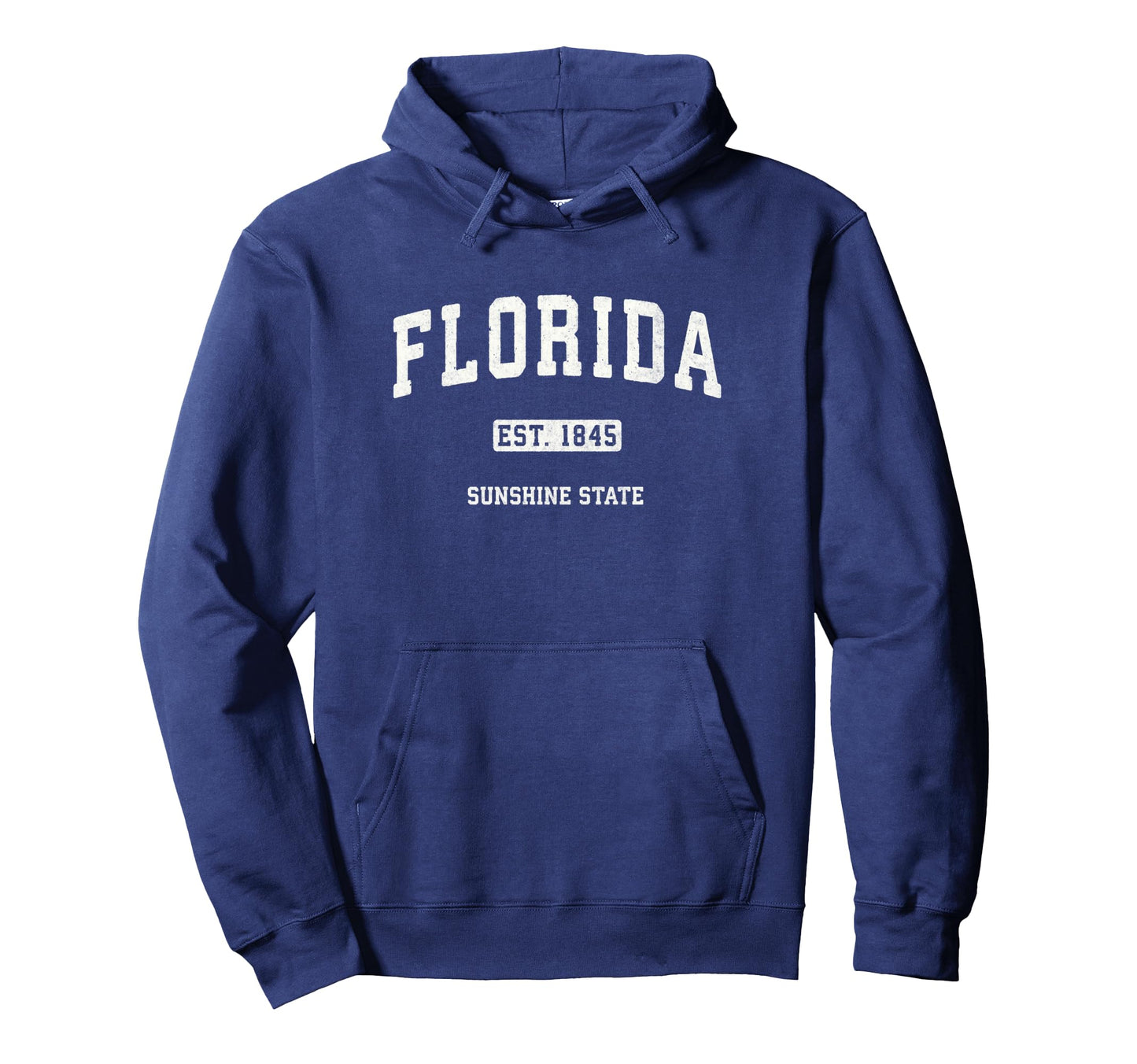 Florida Sports Varsity Hoodie - Fun Novelty Design for Adults - T-Shirt, Sweatshirt, Hoodie