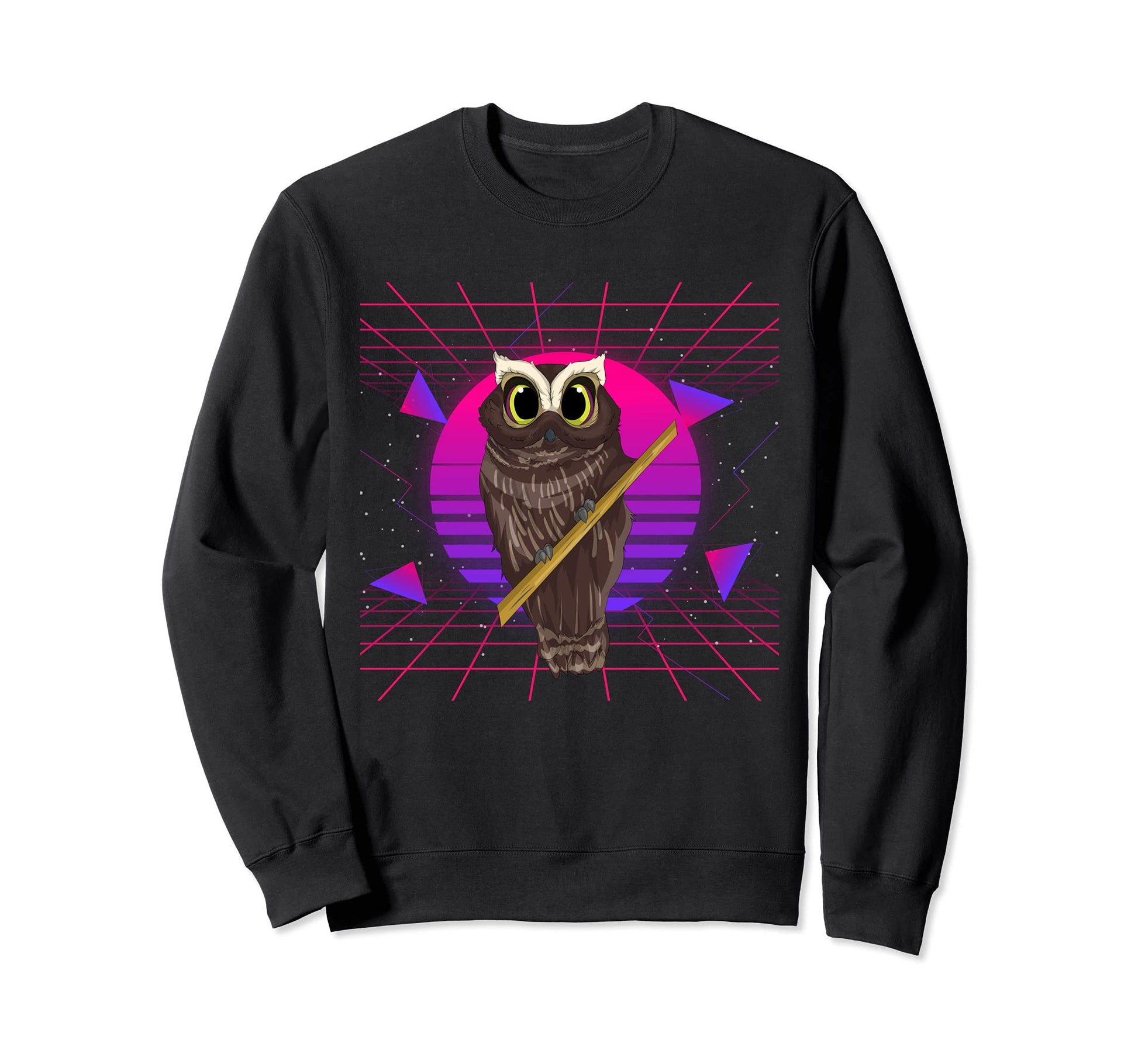 Animal Bird Lover Vaporwave 80S Sweatshirt - Aesthetic Graphic for Adults - T-Shirt, Sweatshirt, Hoodie