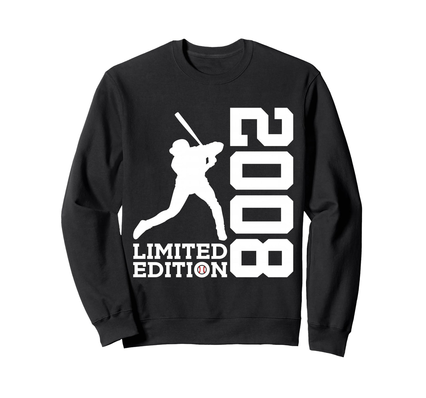 18Th Birthday Baseball 2008 Sweatshirt - Casual Everyday Wear Men Women - T-Shirt, Sweatshirt, Hoodie