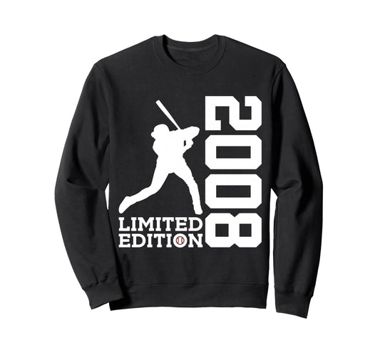 18Th Birthday Baseball 2008 Sweatshirt - Casual Everyday Wear Men Women - T-Shirt, Sweatshirt, Hoodie