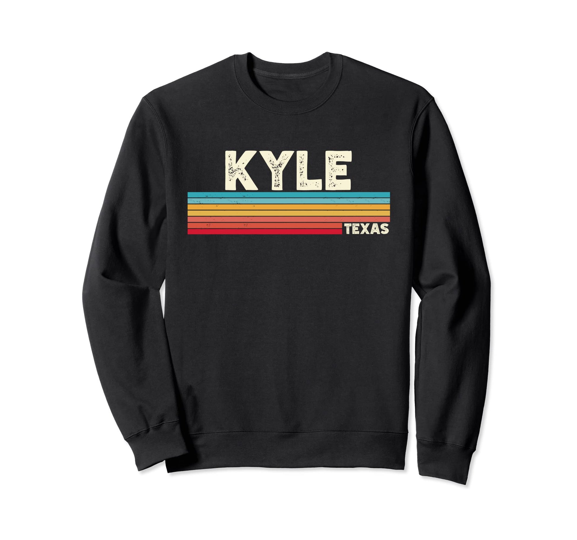 Native Kyle Texas Tx Stripes State Sweatshirt - Custom Art Print Unisex - T-Shirt, Sweatshirt, Hoodie