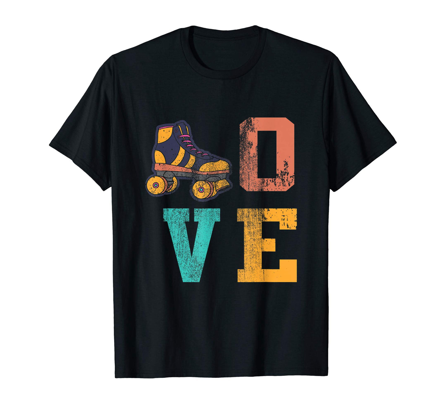 Roller Skates Skating Lover Skater Gift T-Shirt - Graphic Print Unisex - T-Shirt, Sweatshirt, Hoodie
