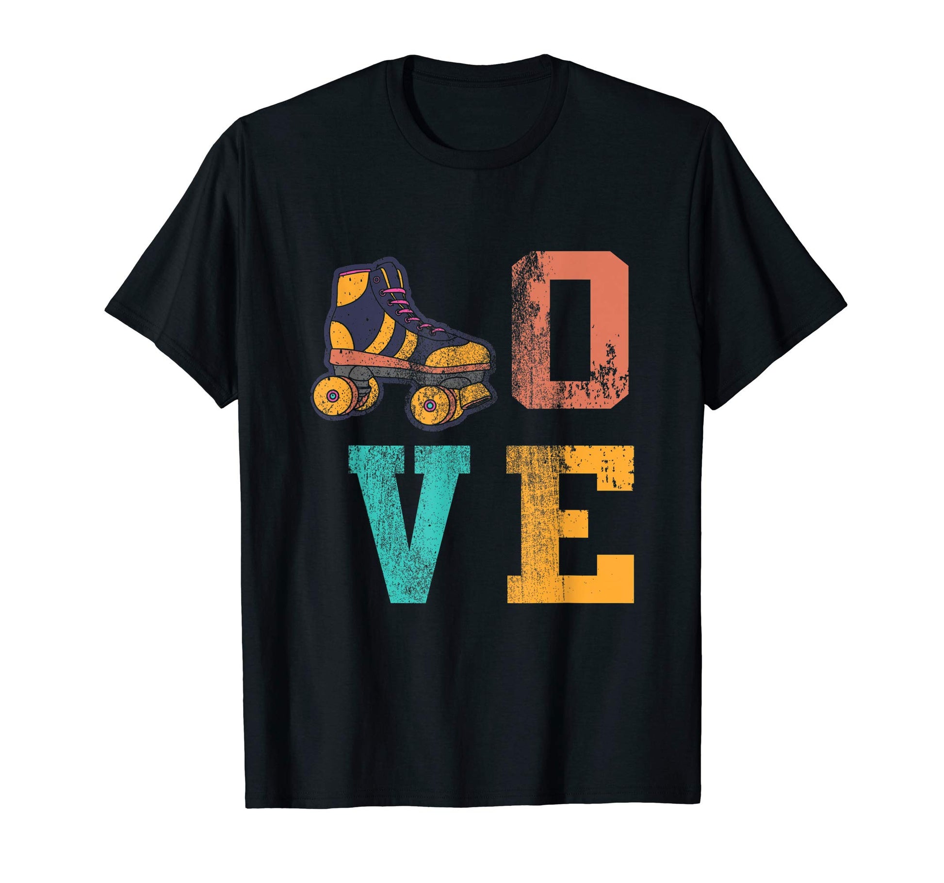 Roller Skates Skating Lover Skater Gift T-Shirt - Graphic Print Unisex - T-Shirt, Sweatshirt, Hoodie