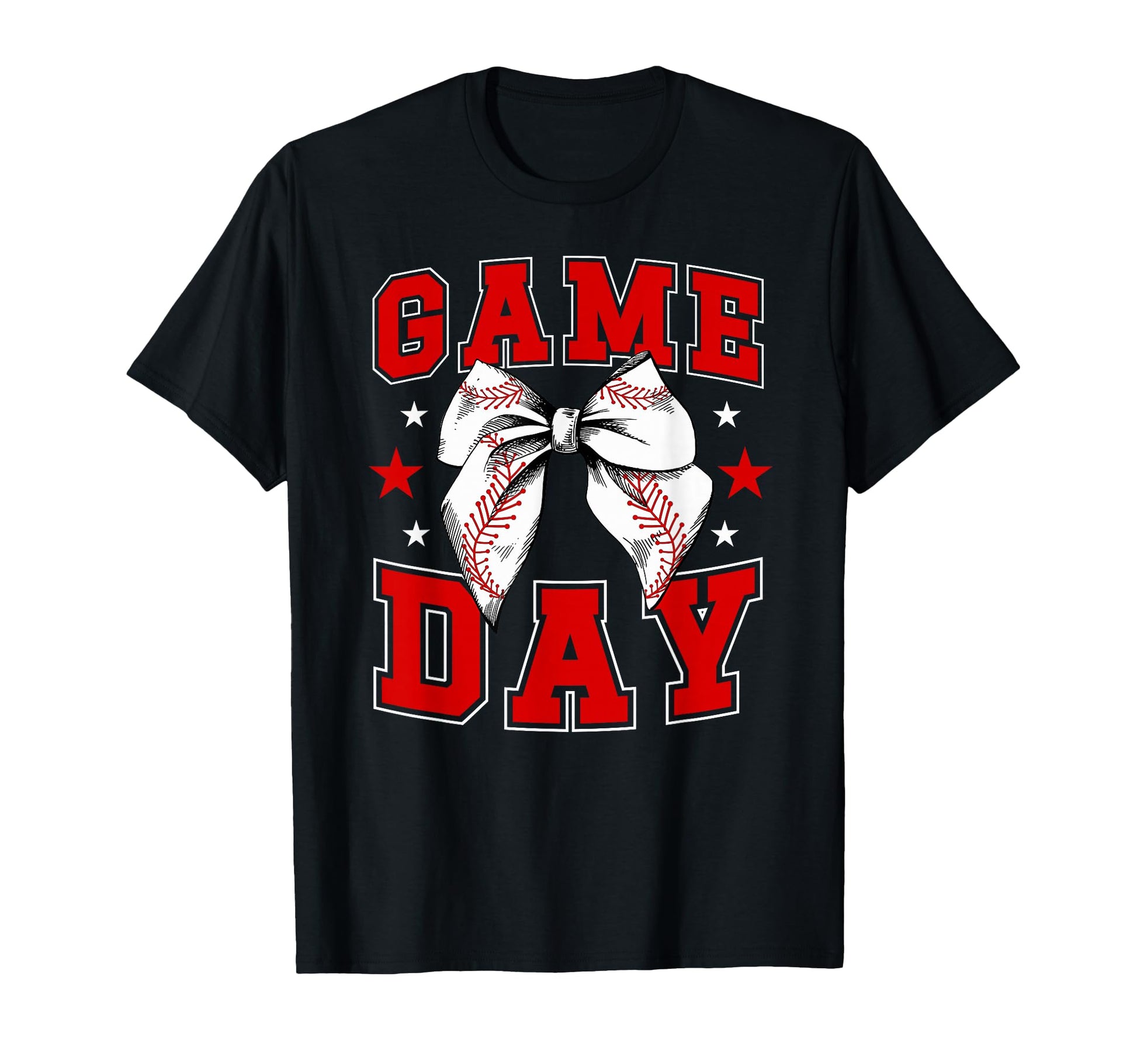 Game Day Coquette Baseball Game Day T-Shirt - Minimalist Print for Adults - T-Shirt, Sweatshirt, Hoodie