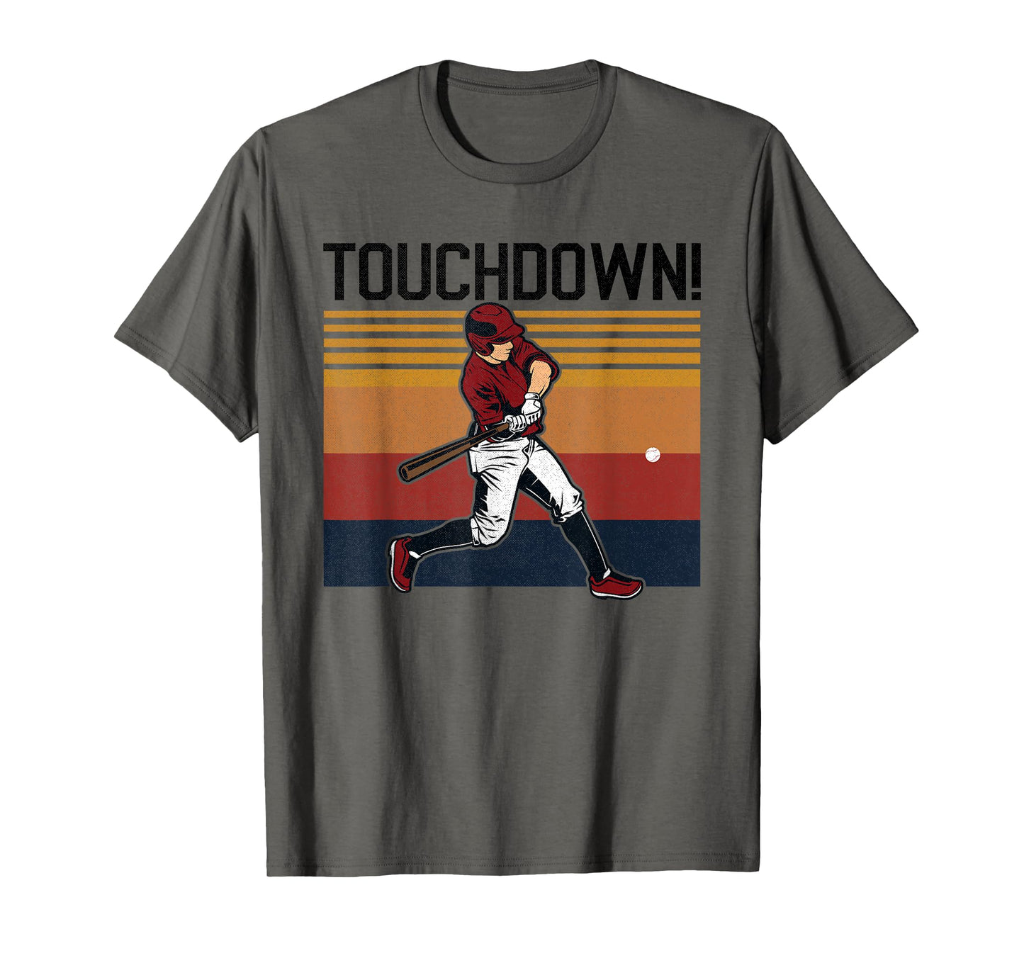 Funny Baseball Football Touchdown T-Shirt - Custom Art Print Men Women - T-Shirt, Sweatshirt, Hoodie