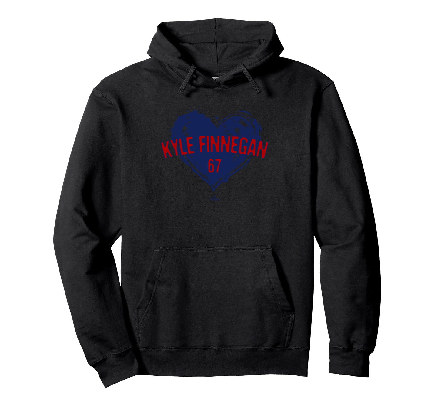 Distressed Heart Kyle Finnegan Hoodie - Casual Everyday Wear for Adults - T-Shirt, Sweatshirt, Hoodie