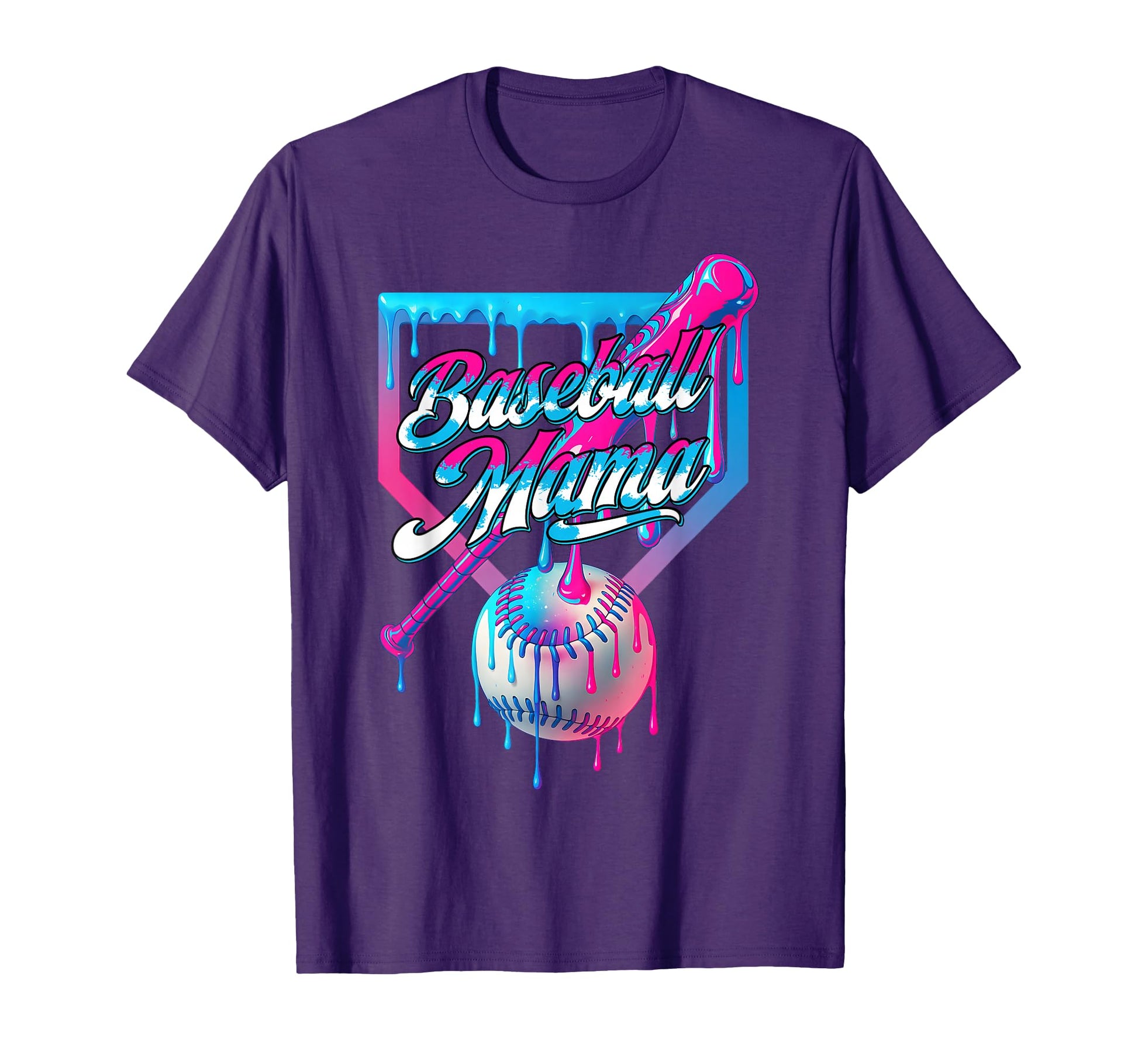 Funny Mama Mom Mothers Day Baseball T-Shirt - Casual Everyday Wear Unisex - T-Shirt, Sweatshirt, Hoodie