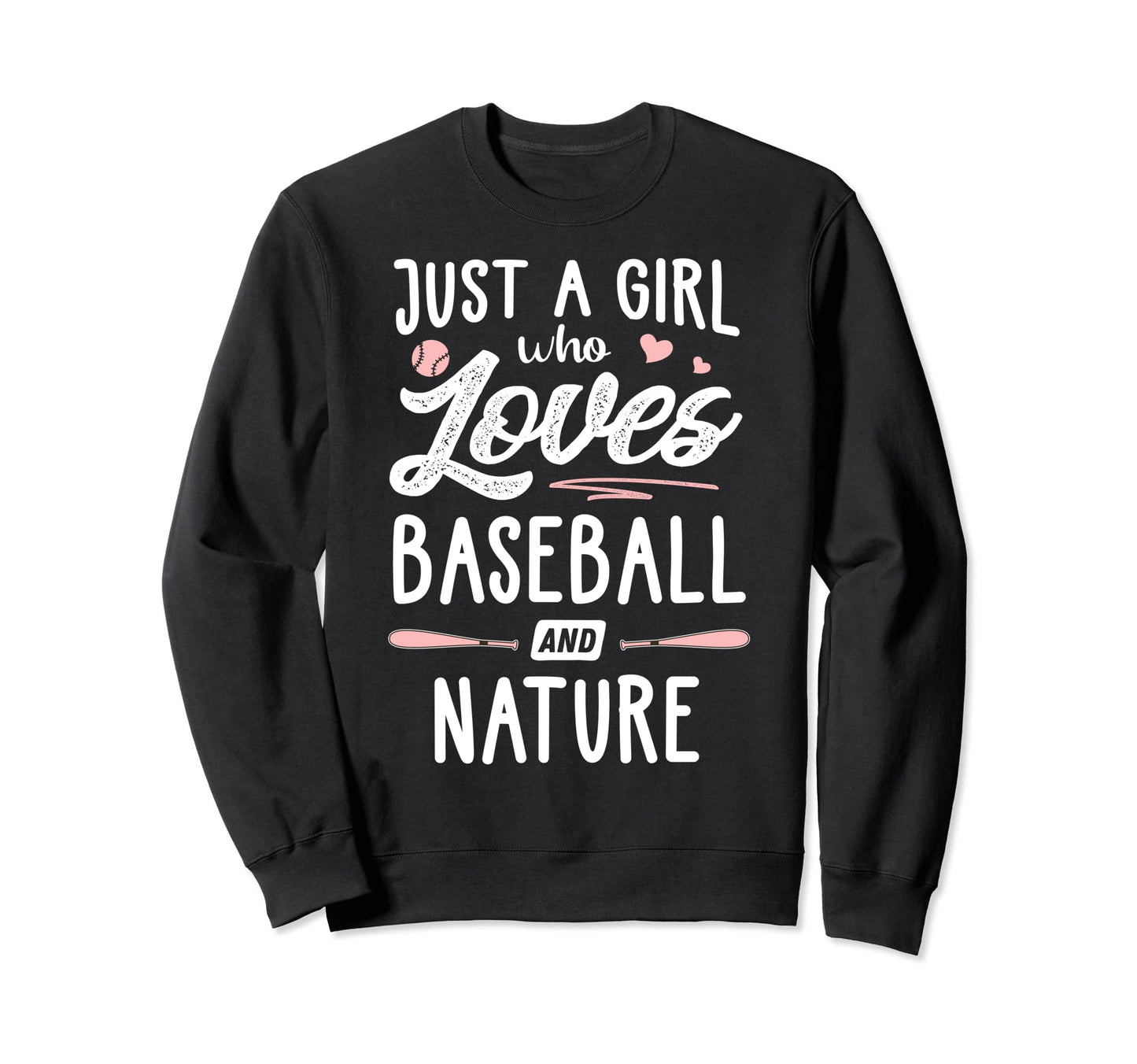 Just Who Loves Baseball And Sweatshirt - Aesthetic Graphic for Adults - T-Shirt, Sweatshirt, Hoodie