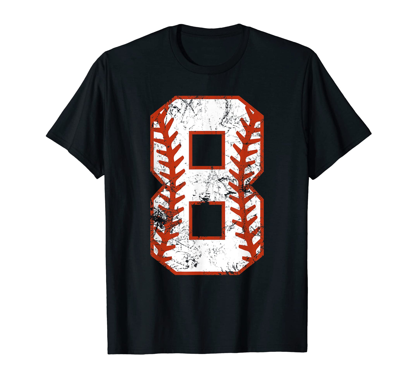 8Th Birthday Baseball Eight 8 Year T-Shirt - Aesthetic Graphic Men Women - T-Shirt, Sweatshirt, Hoodie