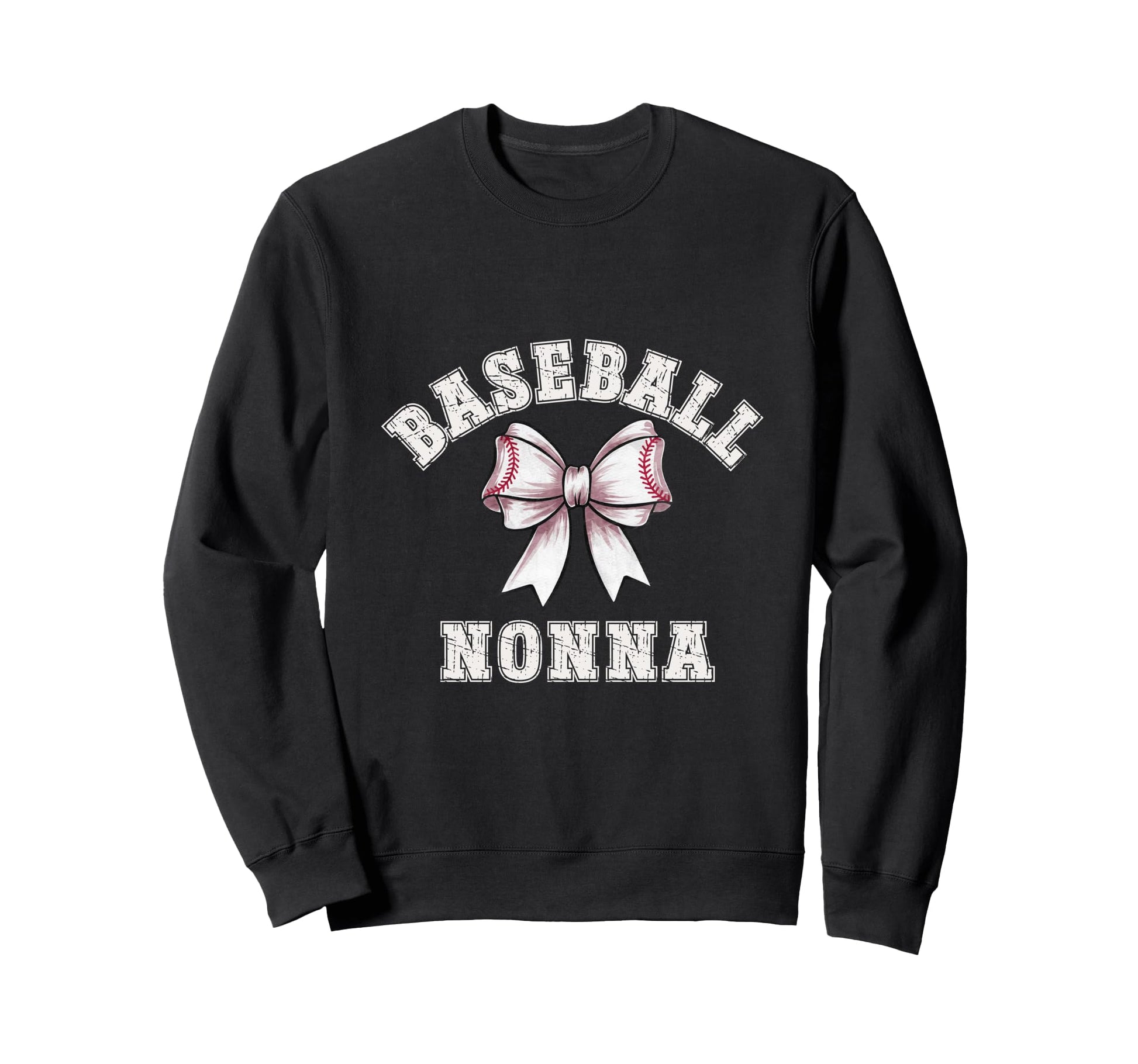 Coquette Baseball Nonna Bow Game Day Sweatshirt - Graphic Print for Adults - T-Shirt, Sweatshirt, Hoodie