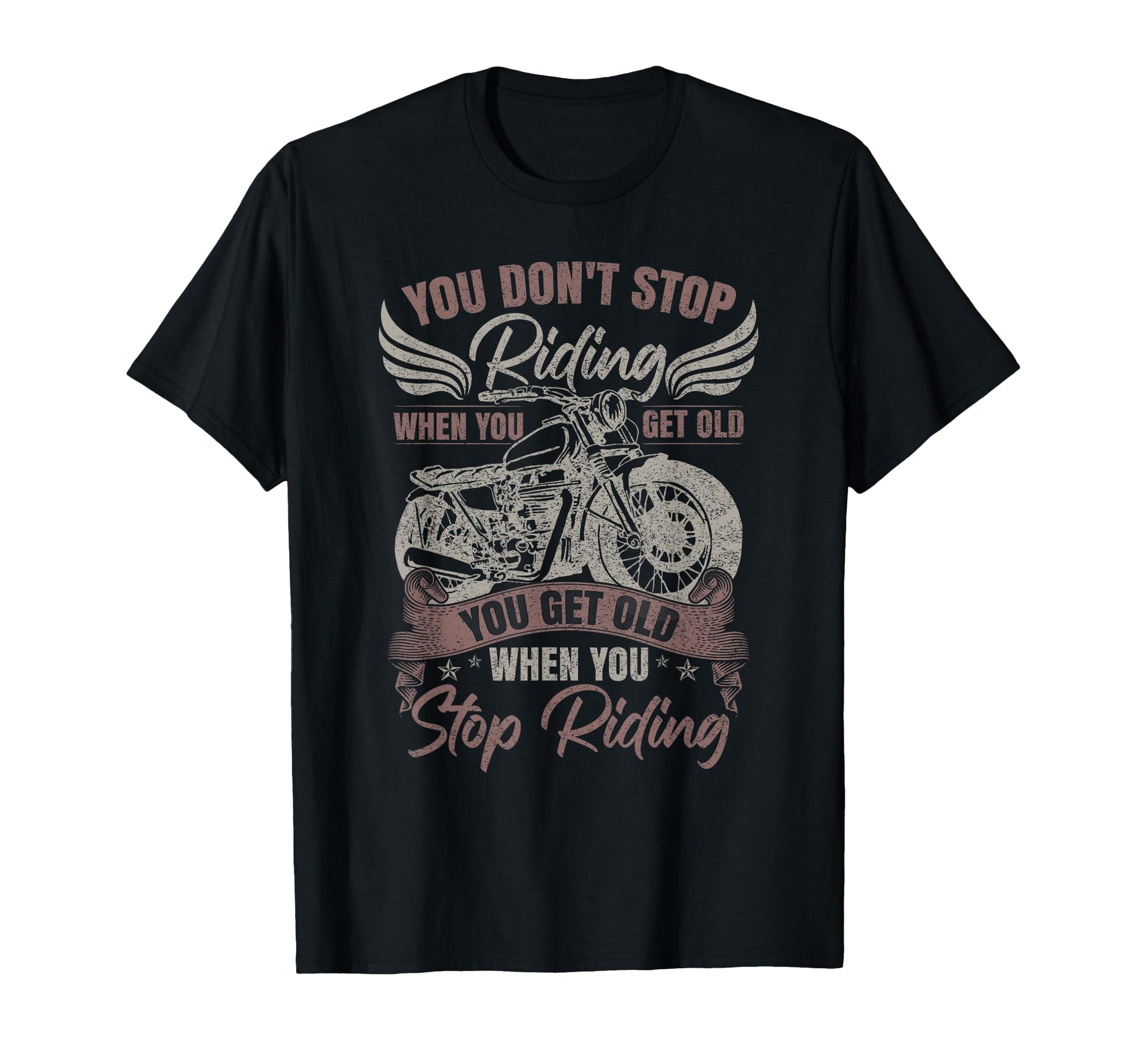 Motorcycle T-Shirt - Fun Novelty Design for Adults - T-Shirt, Sweatshirt, Hoodie