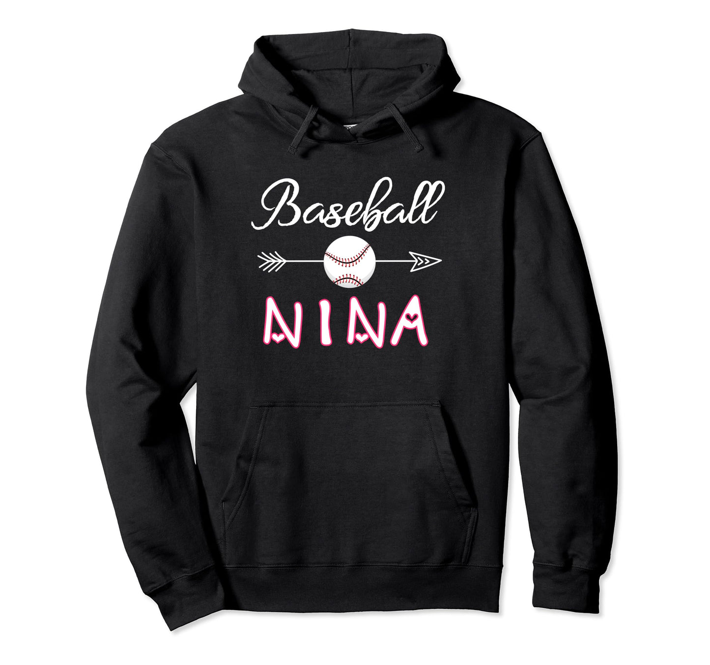 Baseball Nina Birthday Sport Baseball Sport Hoodie - Unique Graphic Unisex - T-Shirt, Sweatshirt, Hoodie