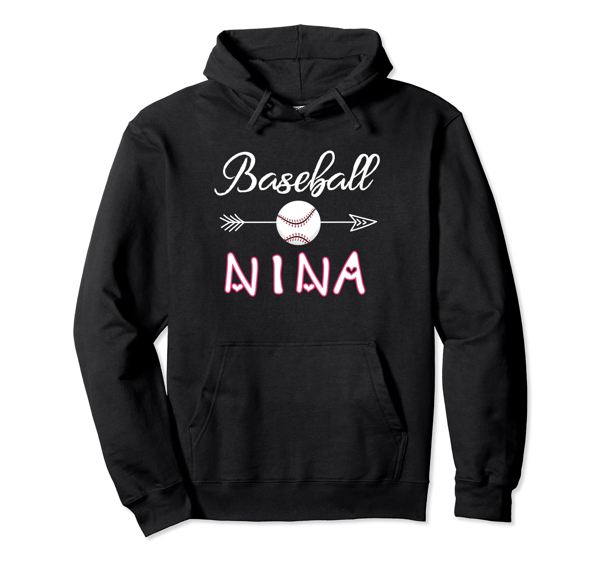 Baseball Nina Birthday Sport Baseball Sport Hoodie - Unique Graphic Unisex - T-Shirt, Sweatshirt, Hoodie
