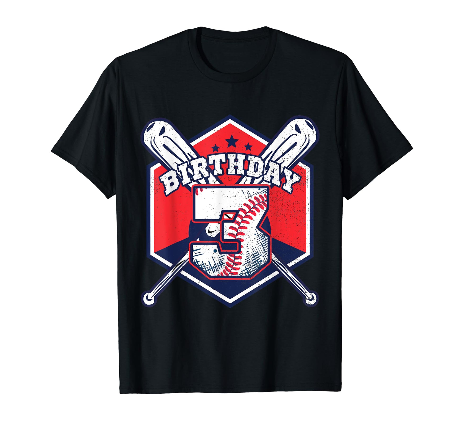 Its My 3Rd Three Birthday Baseball 3 T-Shirt - Casual Everyday Wear Unisex - T-Shirt, Sweatshirt, Hoodie