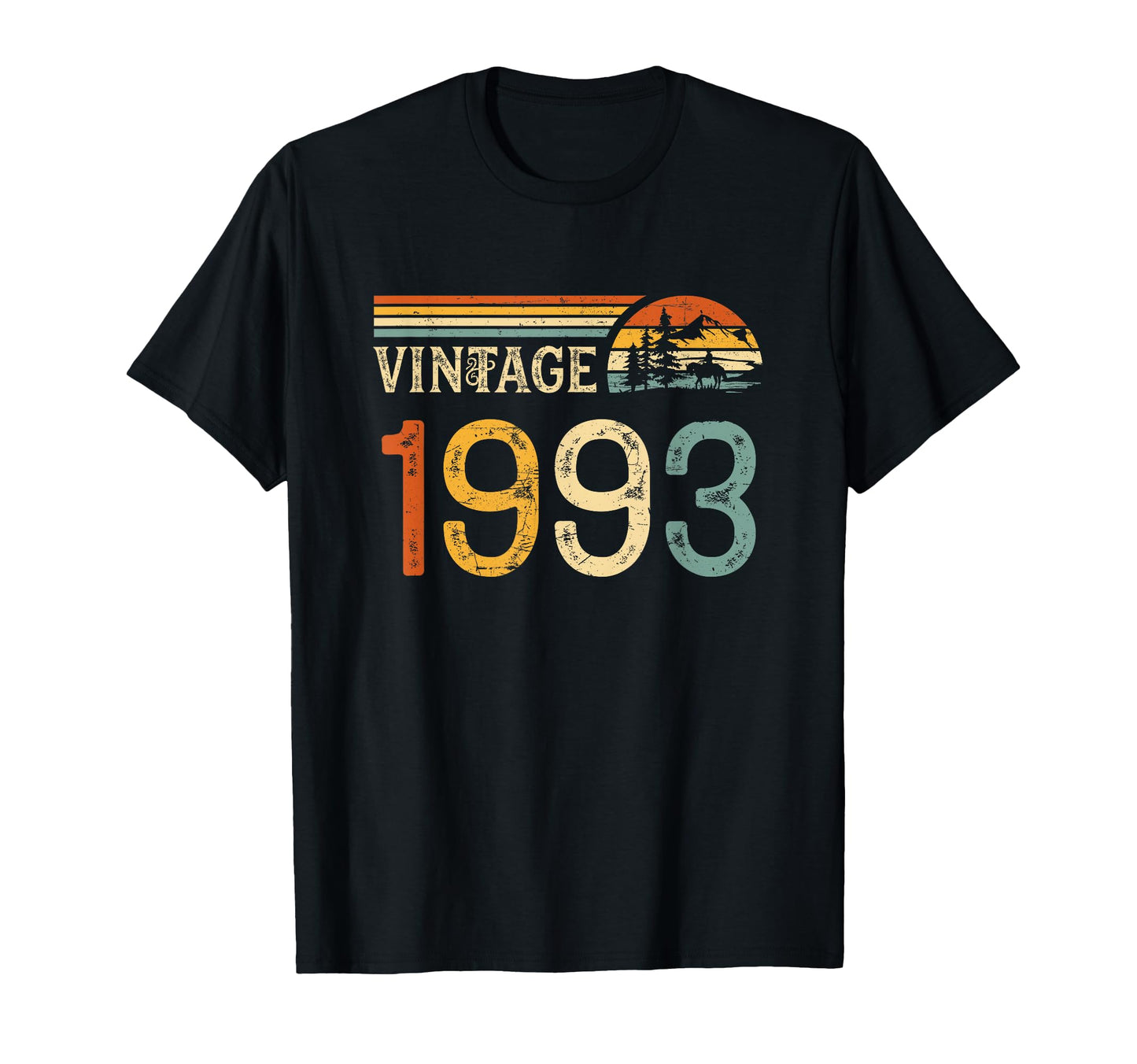 33Rd Birthday 1993 33 Years Old Bday T-Shirt - Graphic Print Unisex - T-Shirt, Sweatshirt, Hoodie