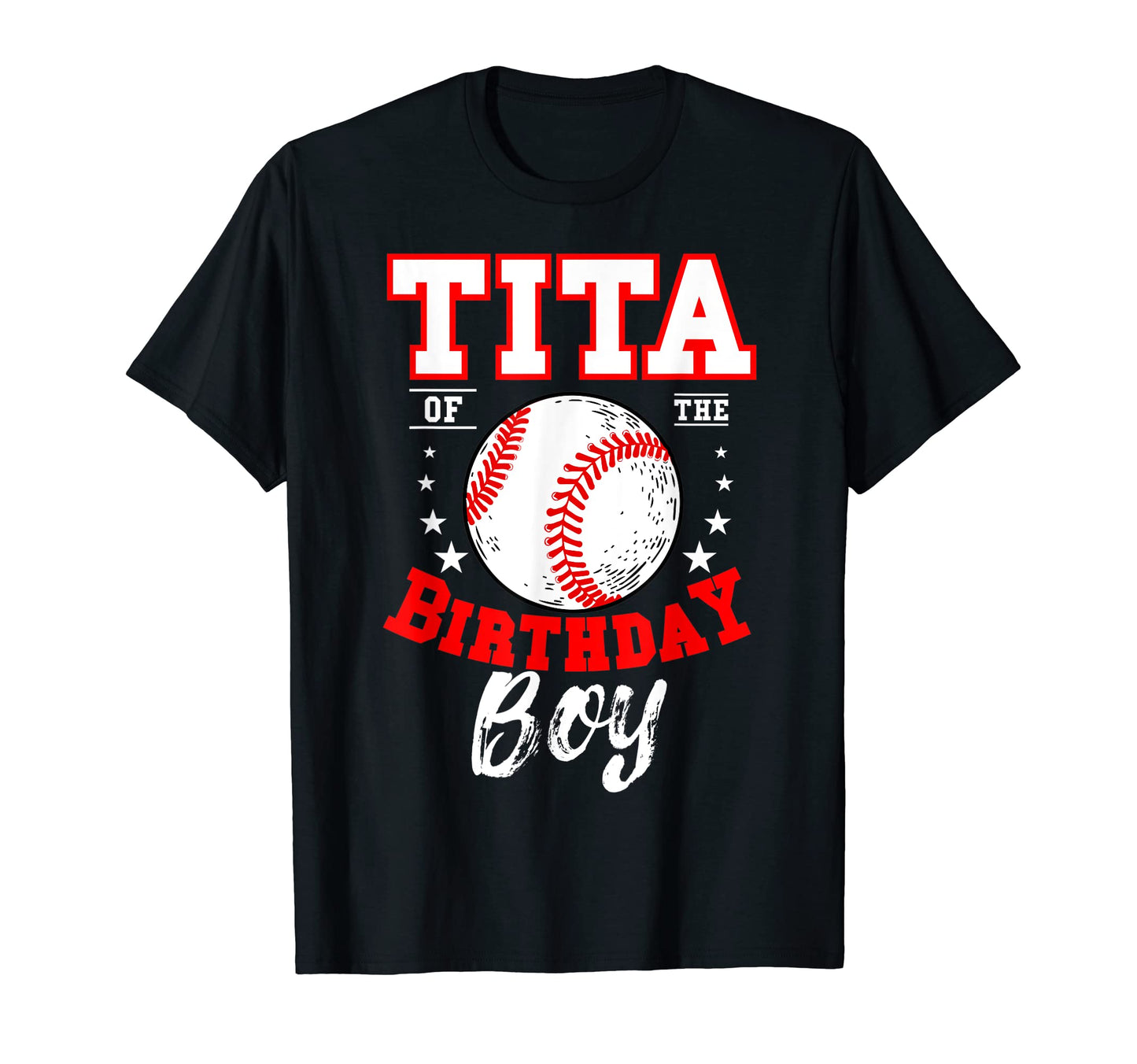Tita Birthday Baseball Theme Bday T-Shirt - Fun Novelty Design for Adults - T-Shirt, Sweatshirt, Hoodie