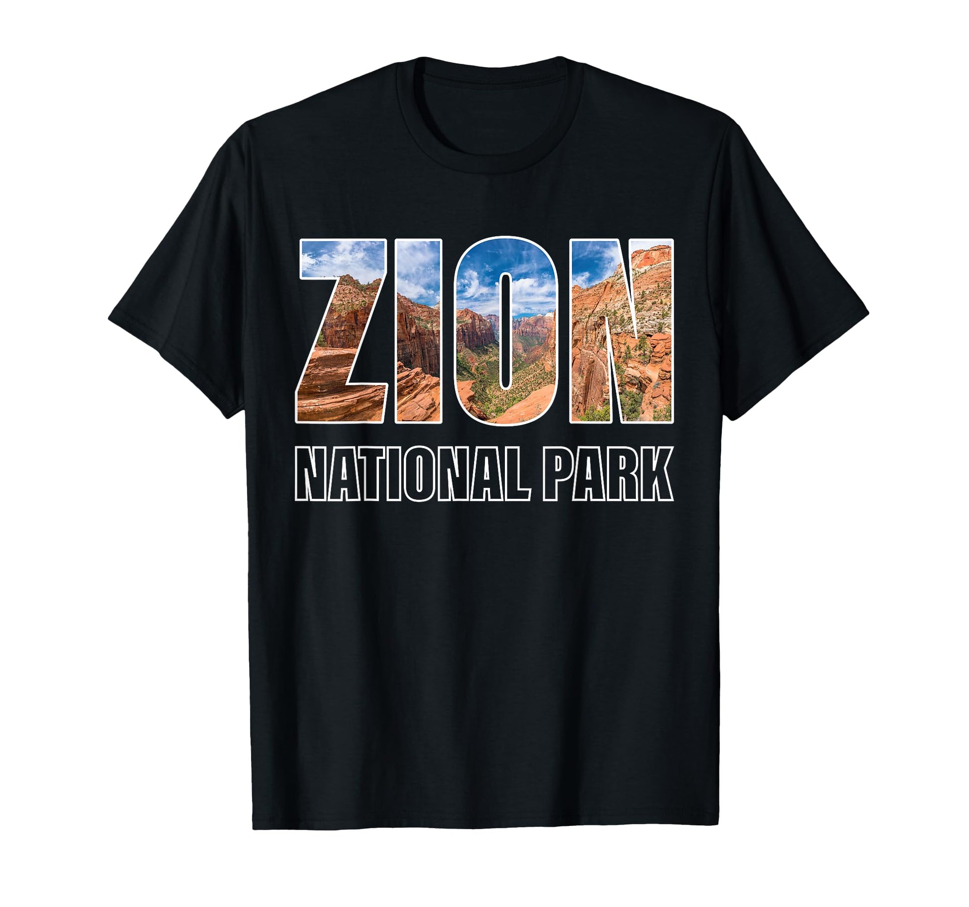 Utah Us Zion National Park T-Shirt - Minimalist Print Men Women - T-Shirt, Sweatshirt, Hoodie